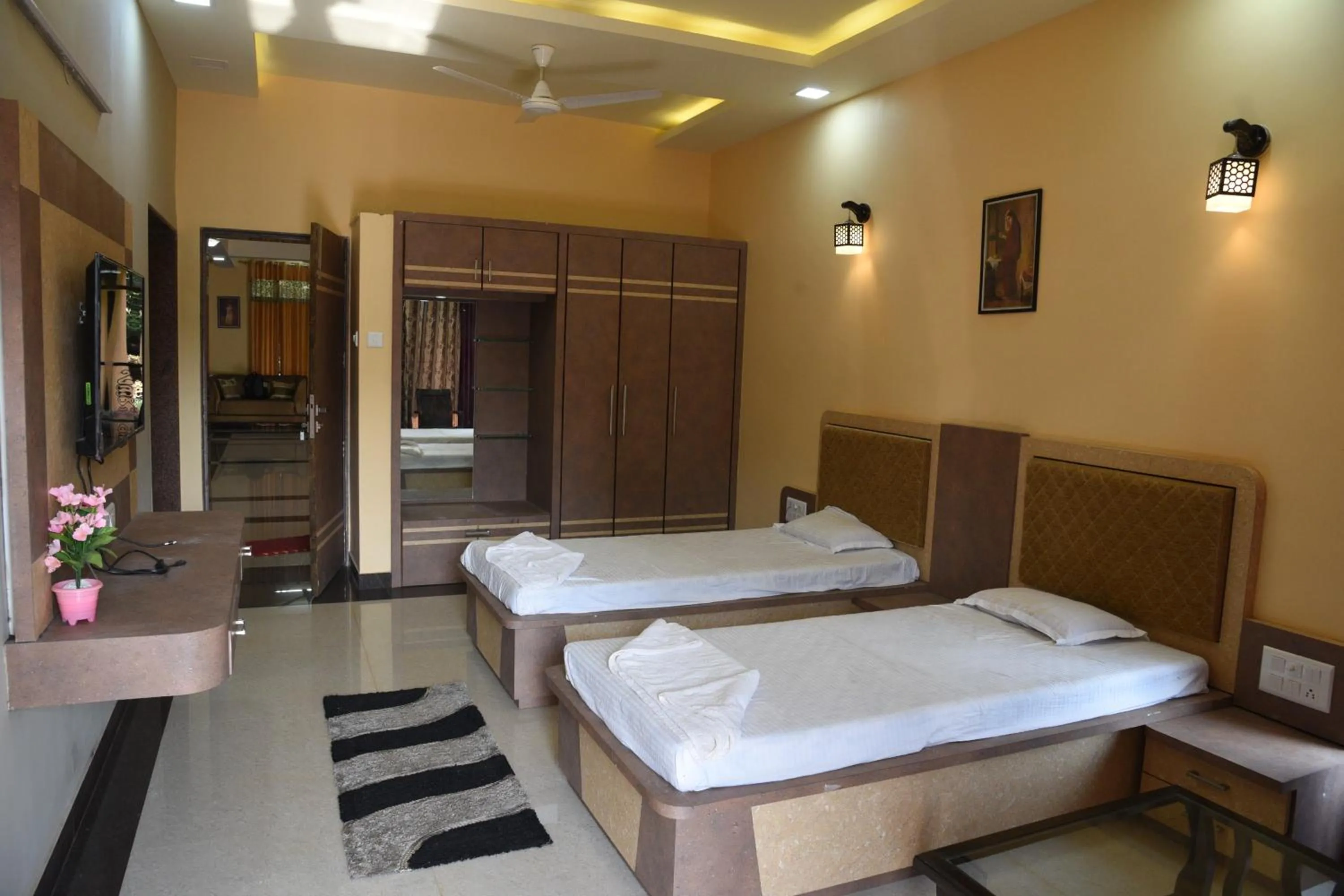 Bed in Shree Ramkrishna Anandvan