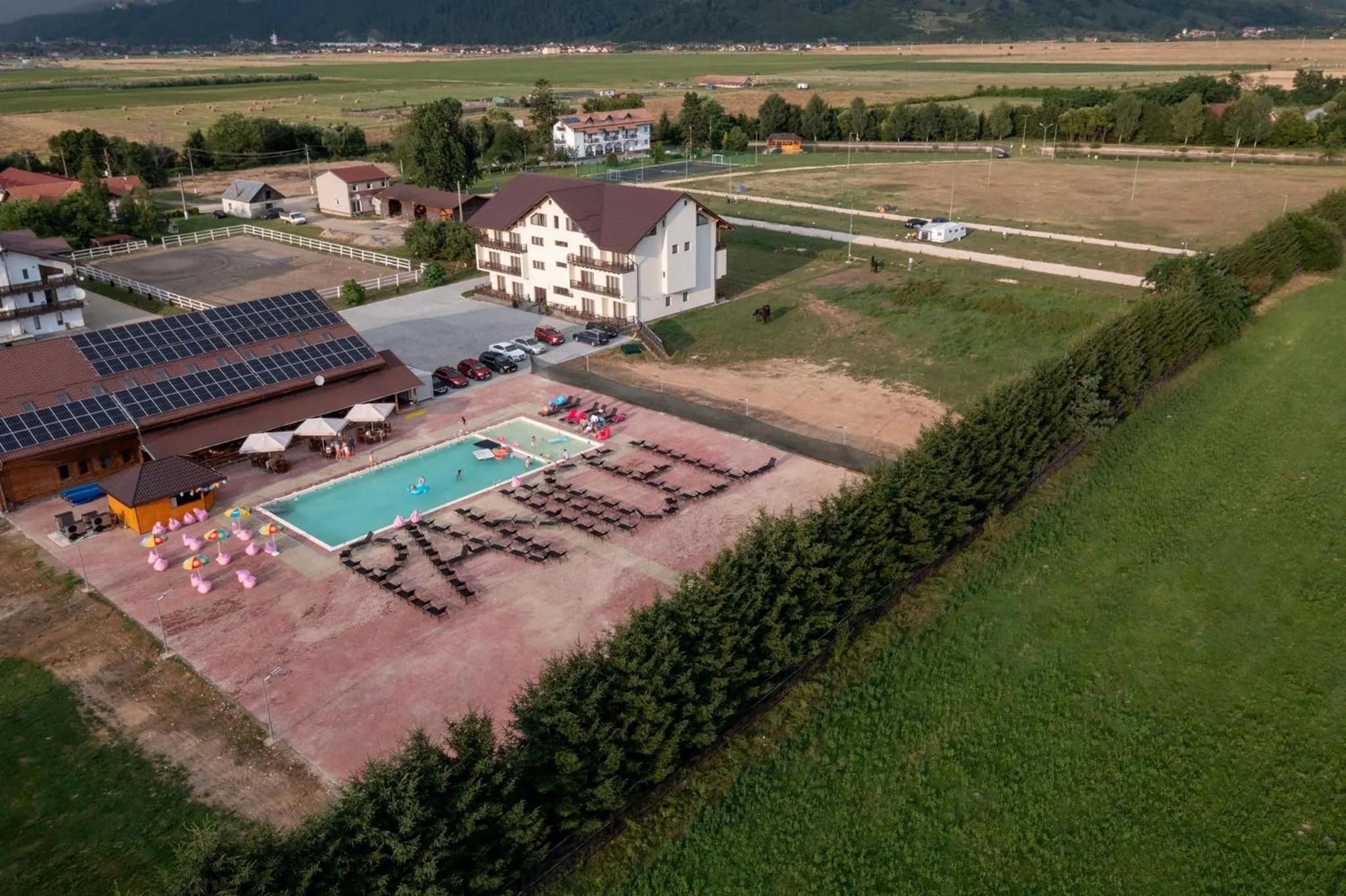 Swimming pool in Complex Panicel