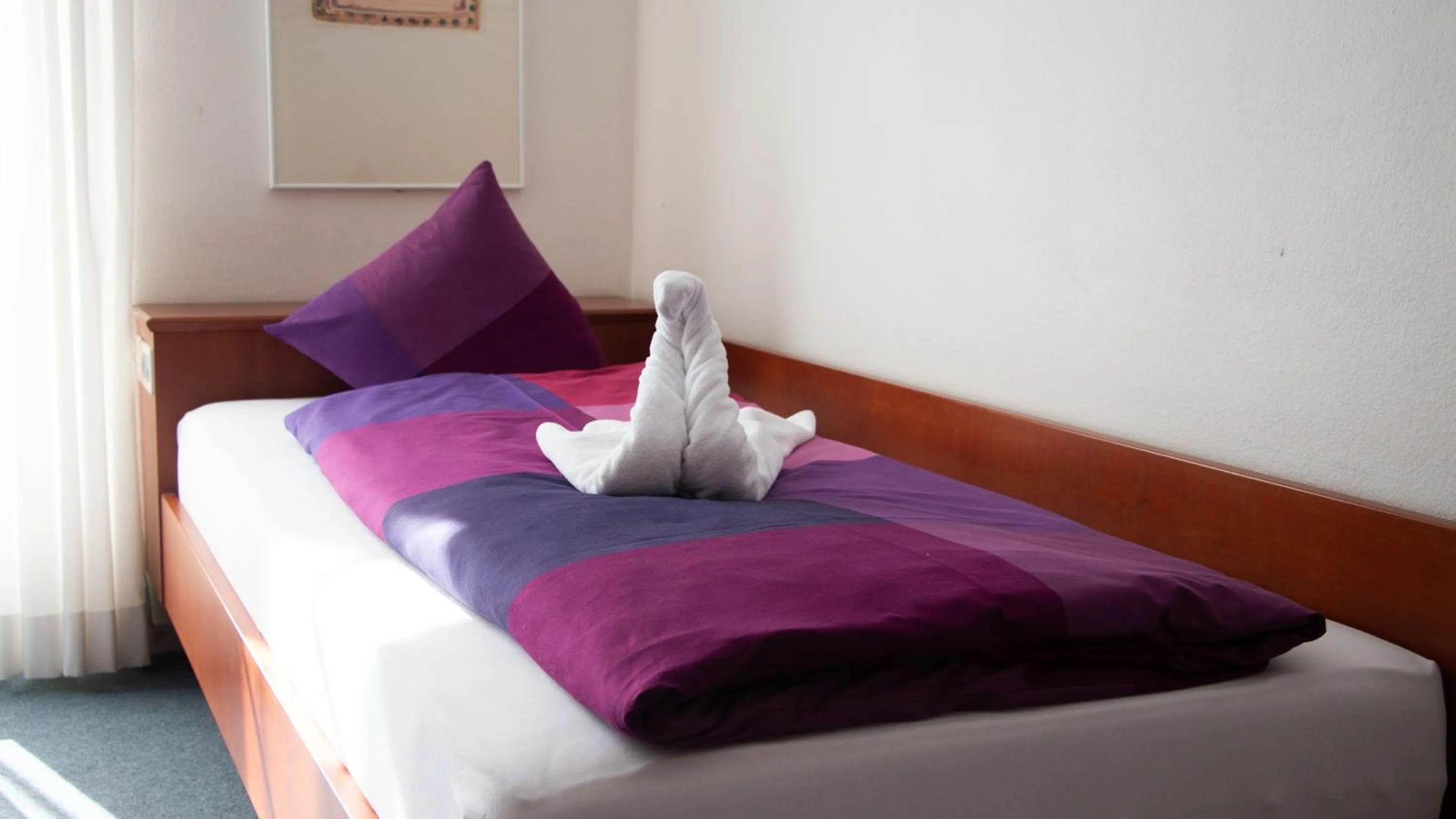 Bed in Hotel Schloss Romanshorn