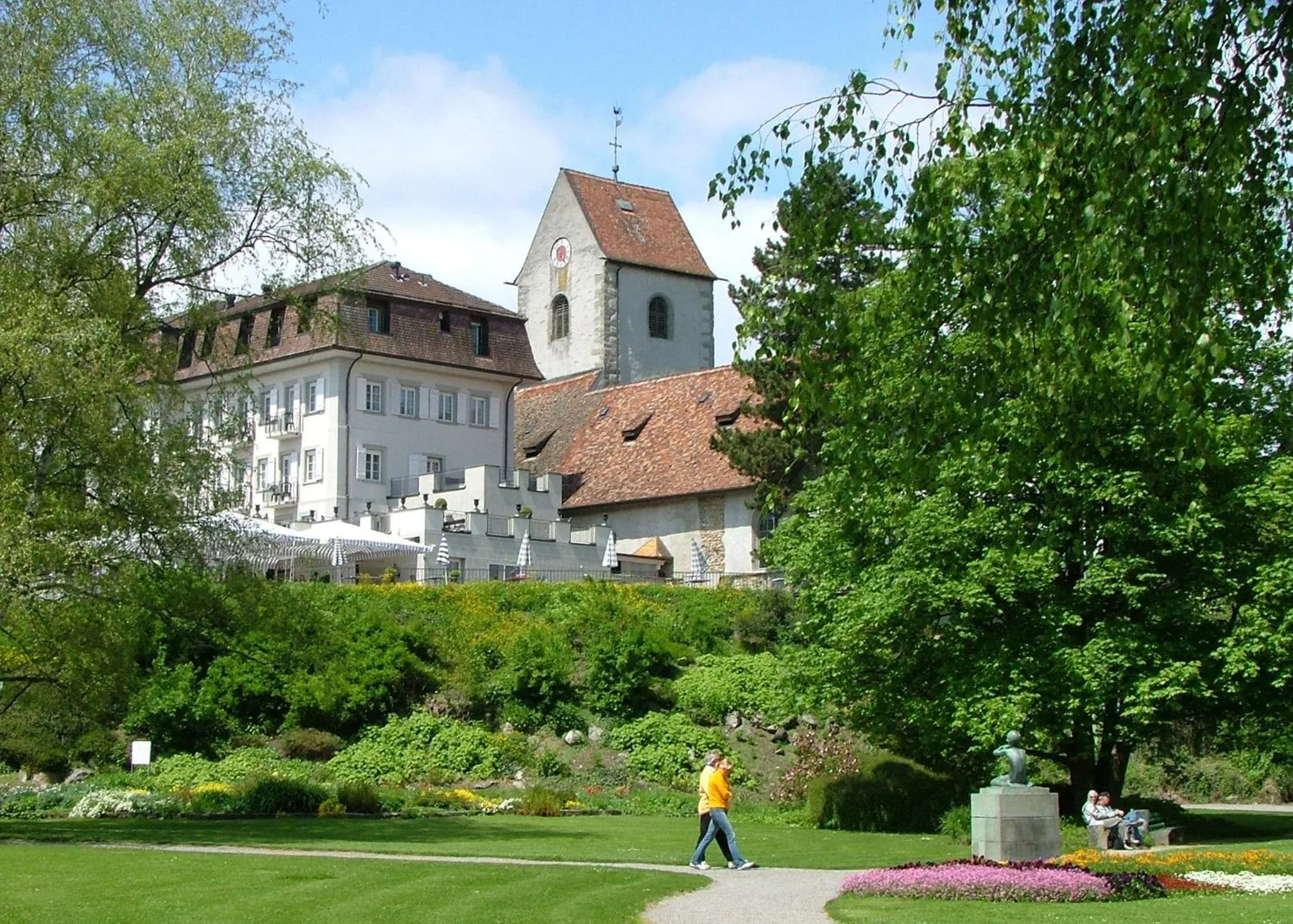 Property building in Hotel Schloss Romanshorn