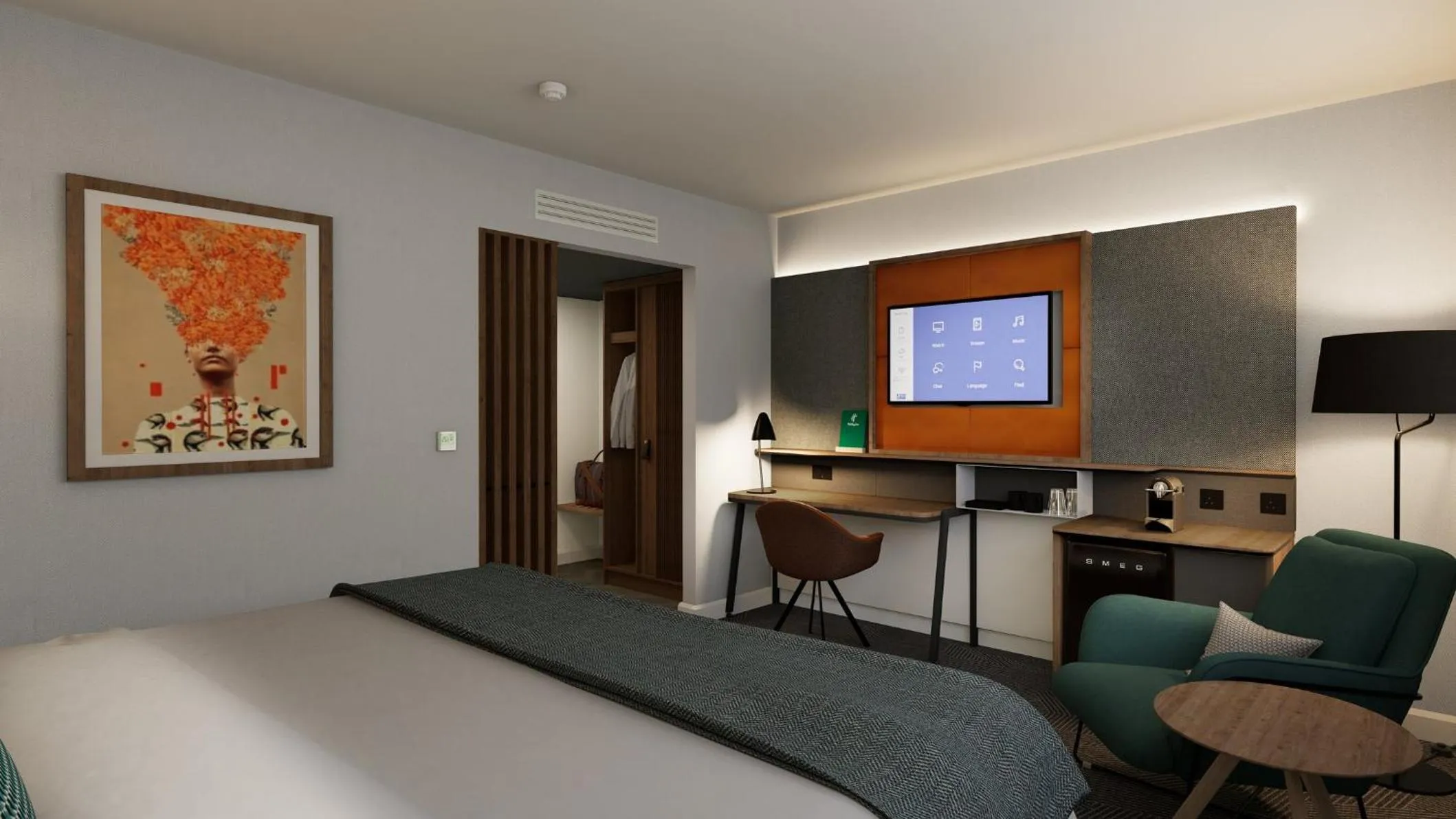 Photo of the whole room, Bed in Holiday Inn London Bloomsbury by IHG