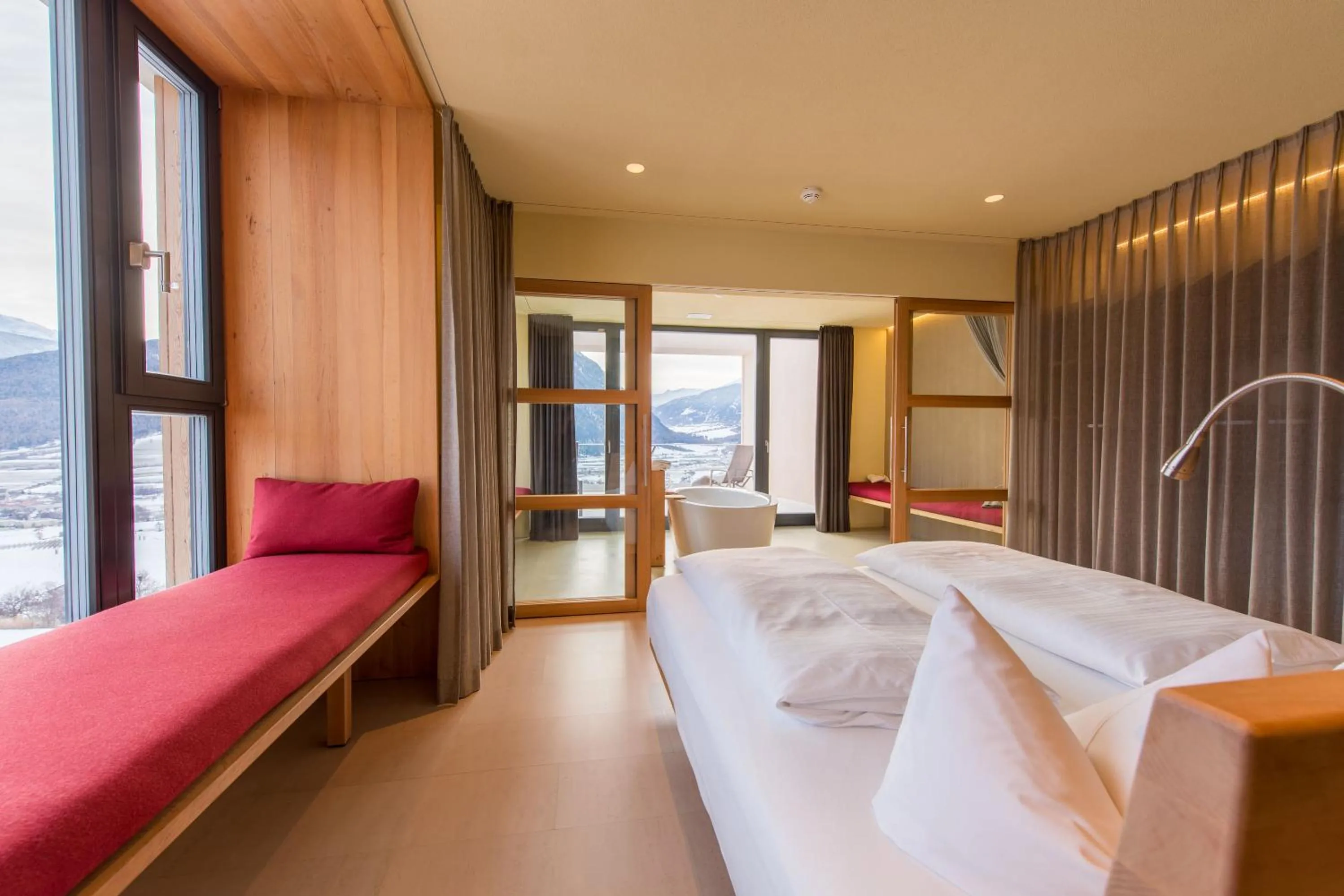 Bed in Bio Hotel Panorama