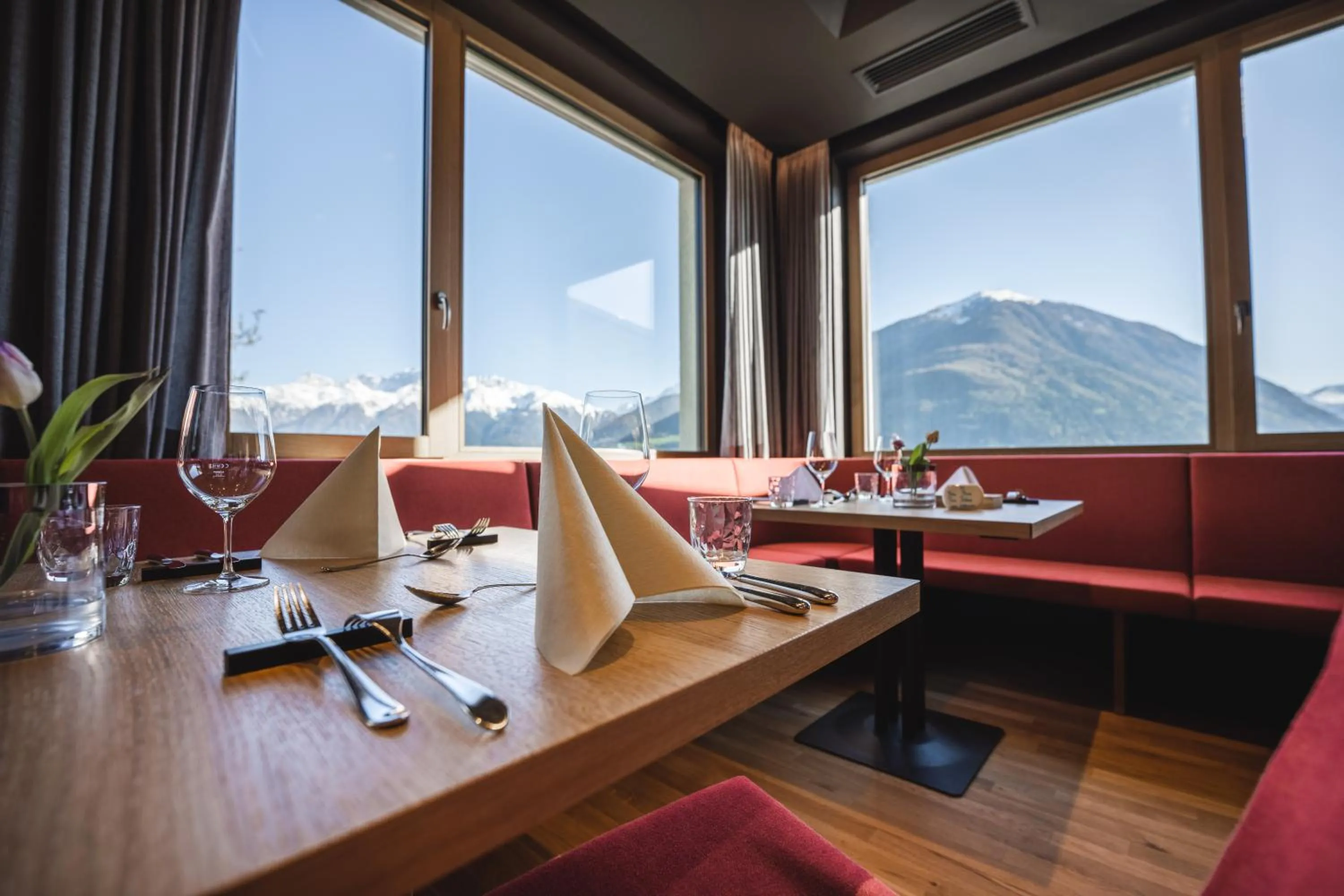 Dining area in Bio Hotel Panorama