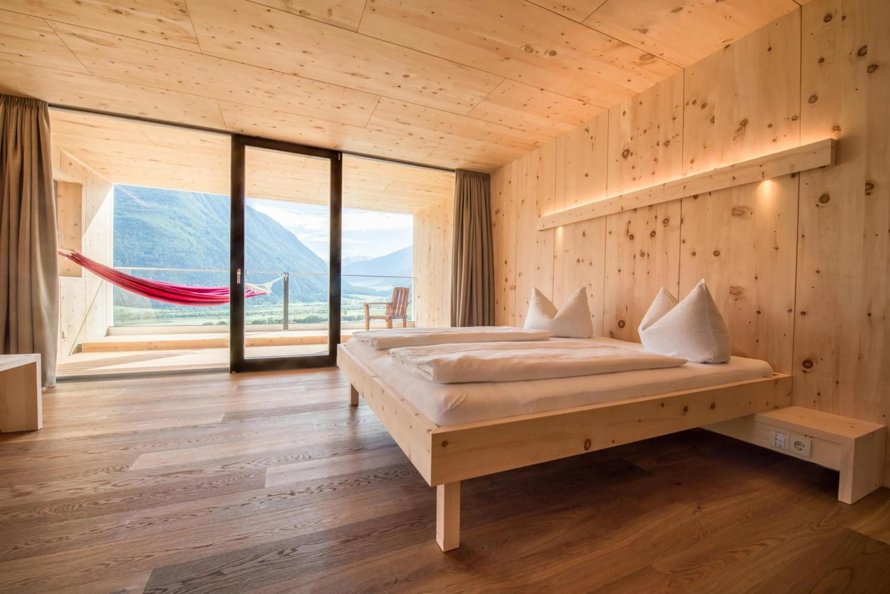 Photo of the whole room, Bed in Bio Hotel Panorama