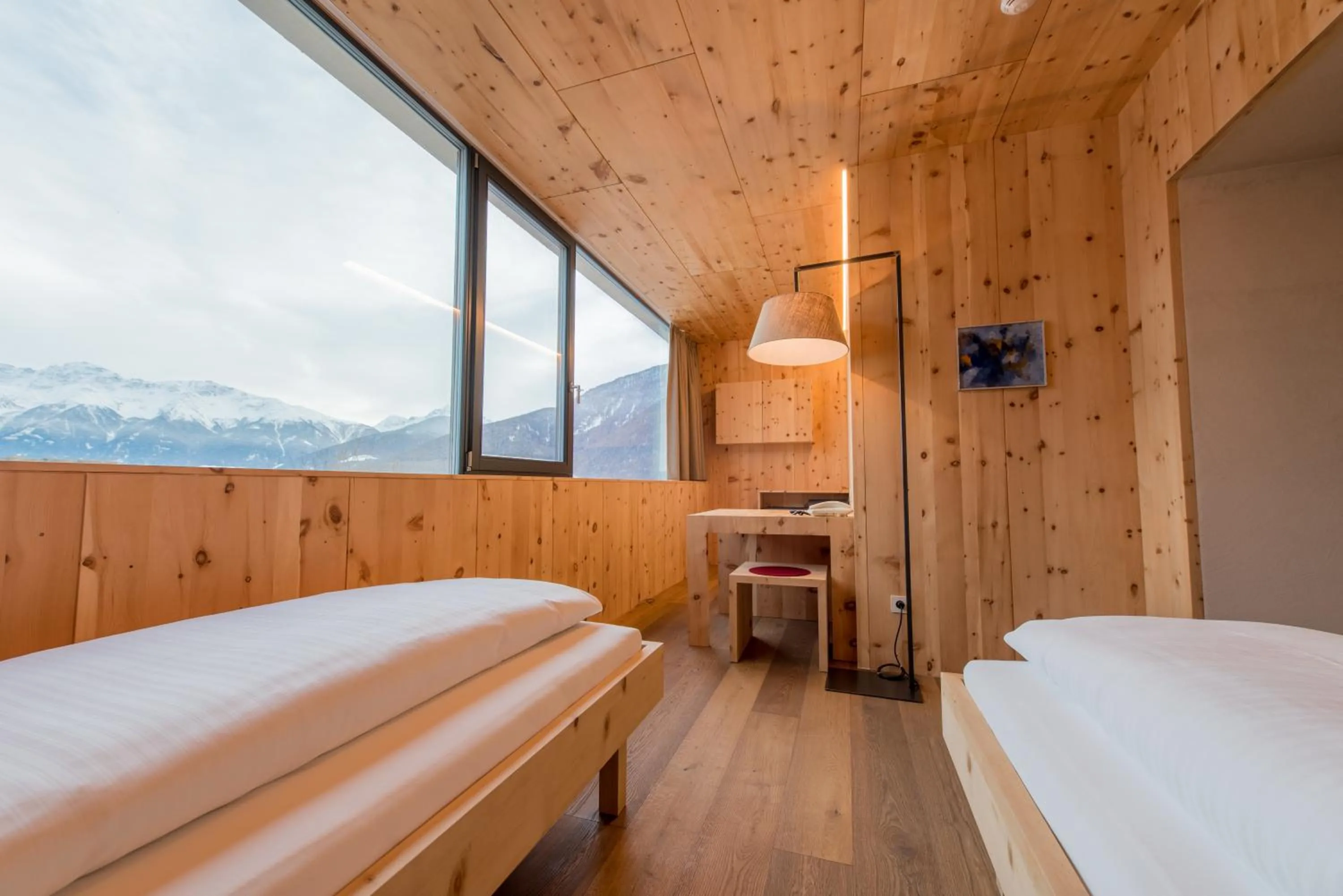 Bed in Bio Hotel Panorama