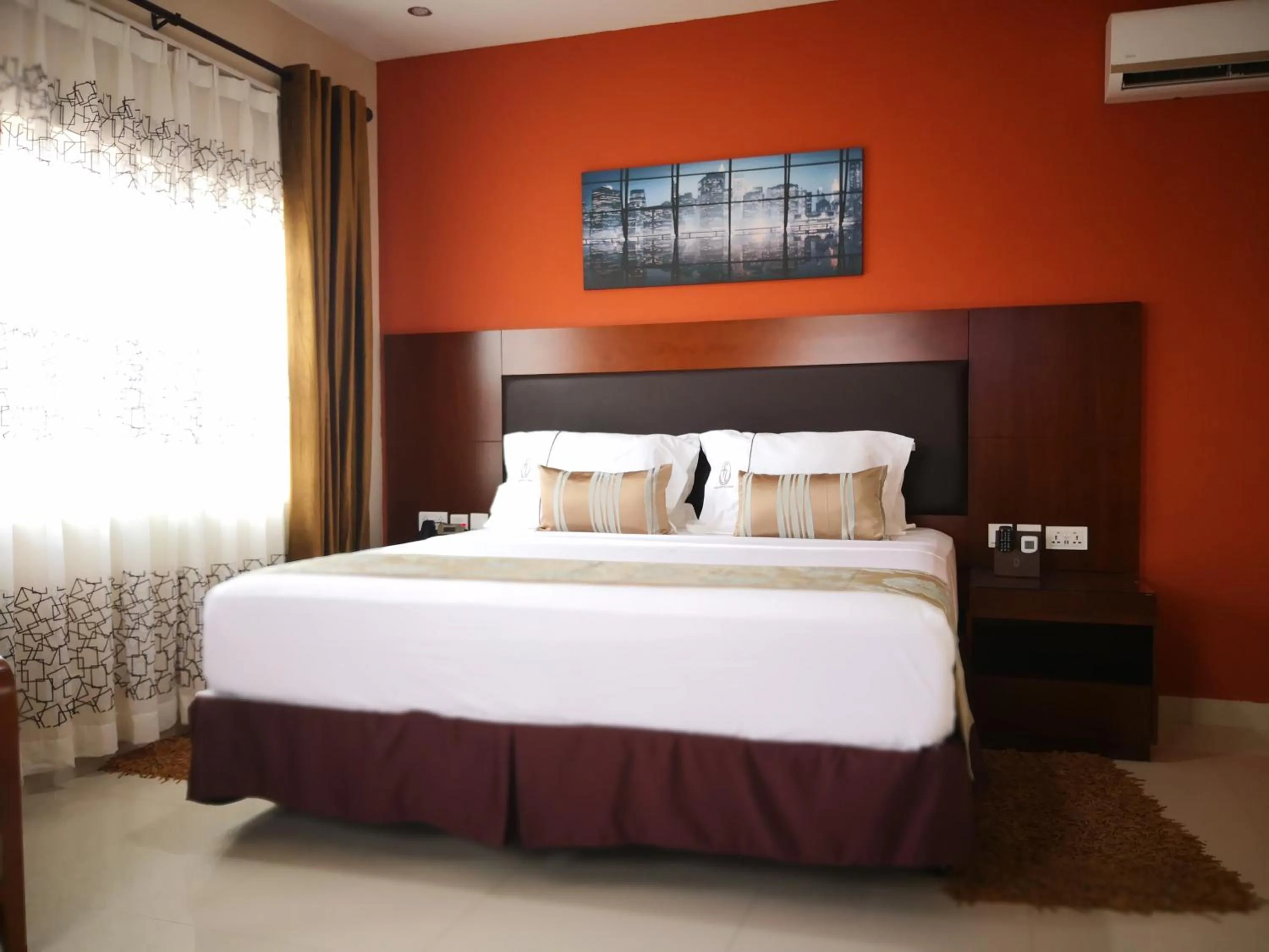 Bedroom, Bed in Frederick's Lodge