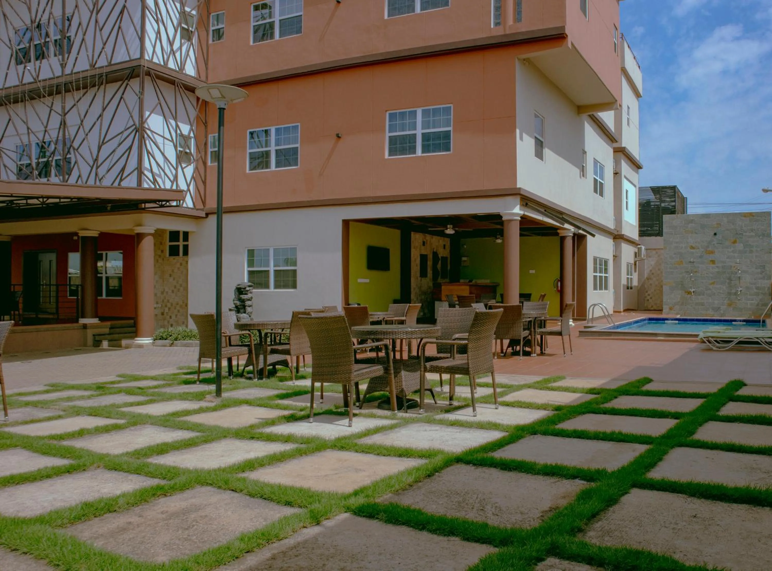 Property building in Frederick's Lodge