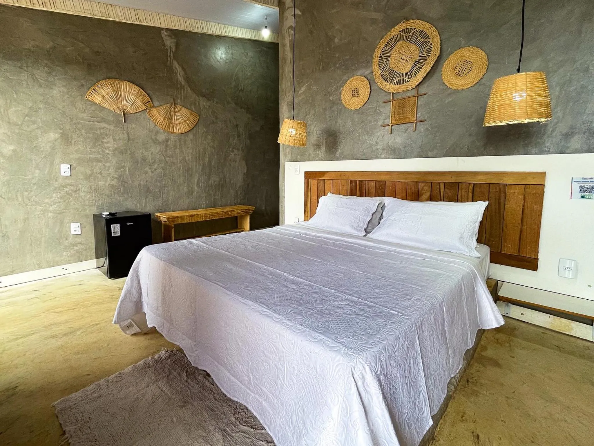 Bed in Ranchos 30 Hotel Fazenda