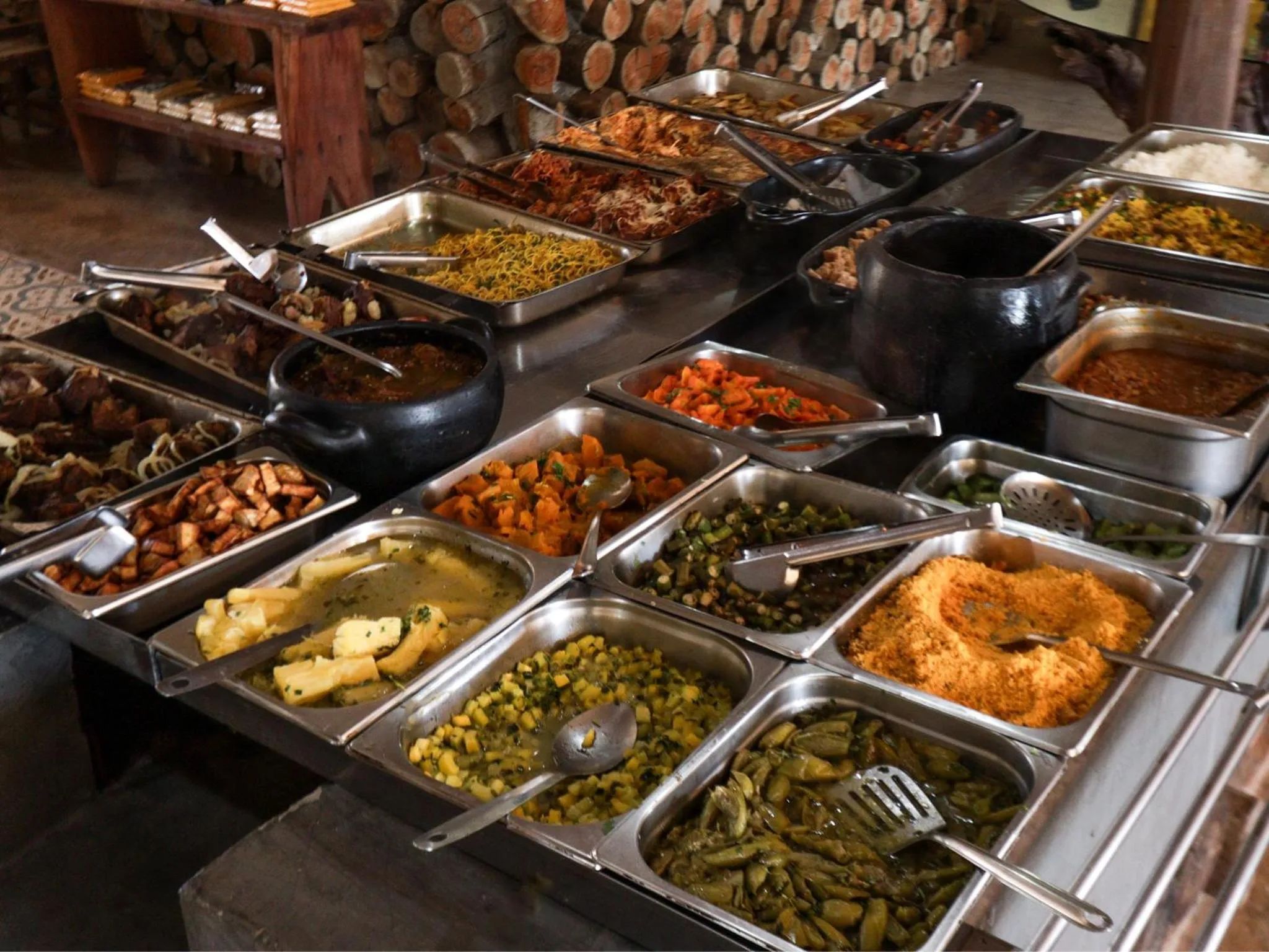 Food and drinks in Ranchos 30 Hotel Fazenda