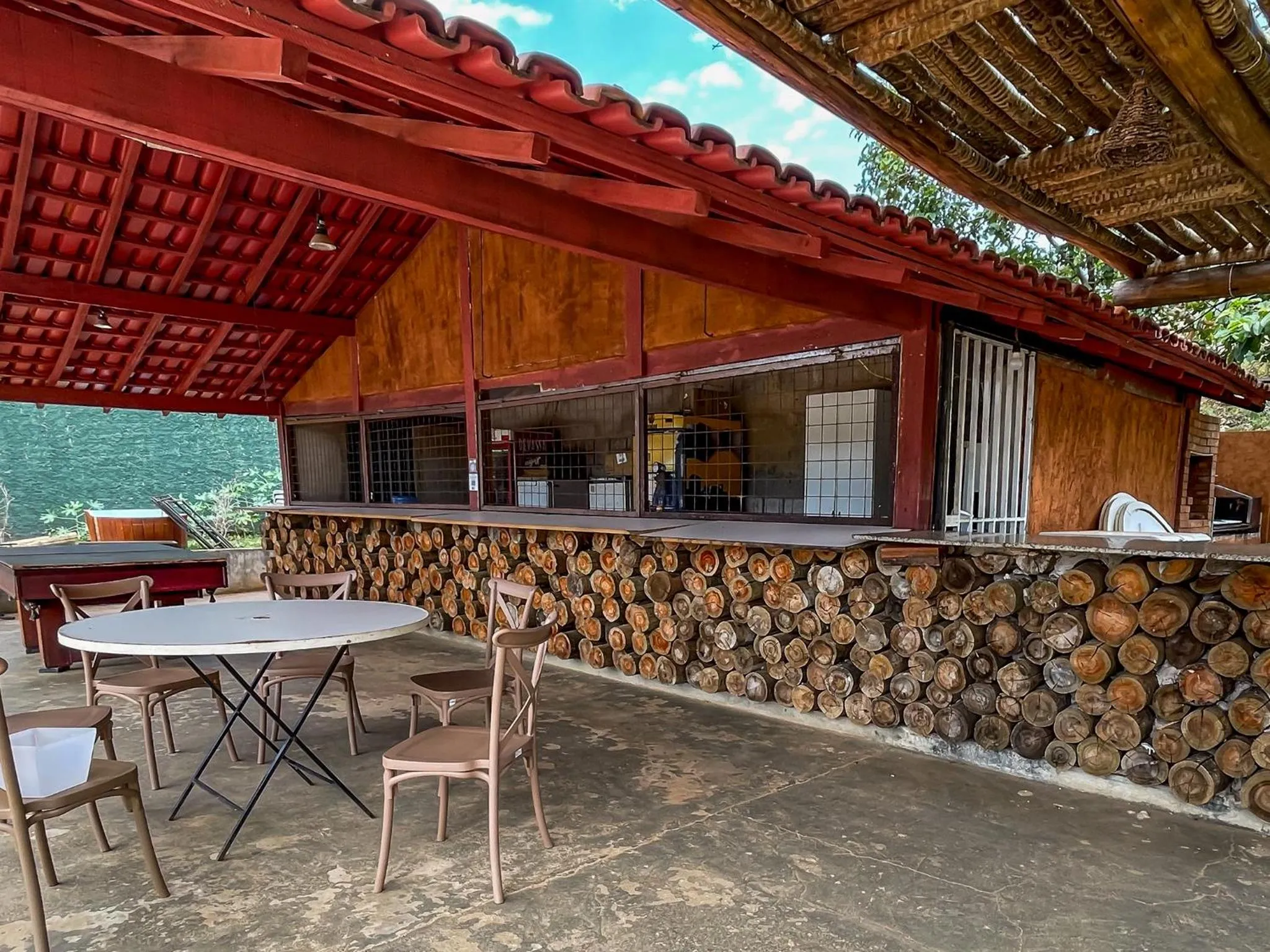 Seating area in Ranchos 30 Hotel Fazenda