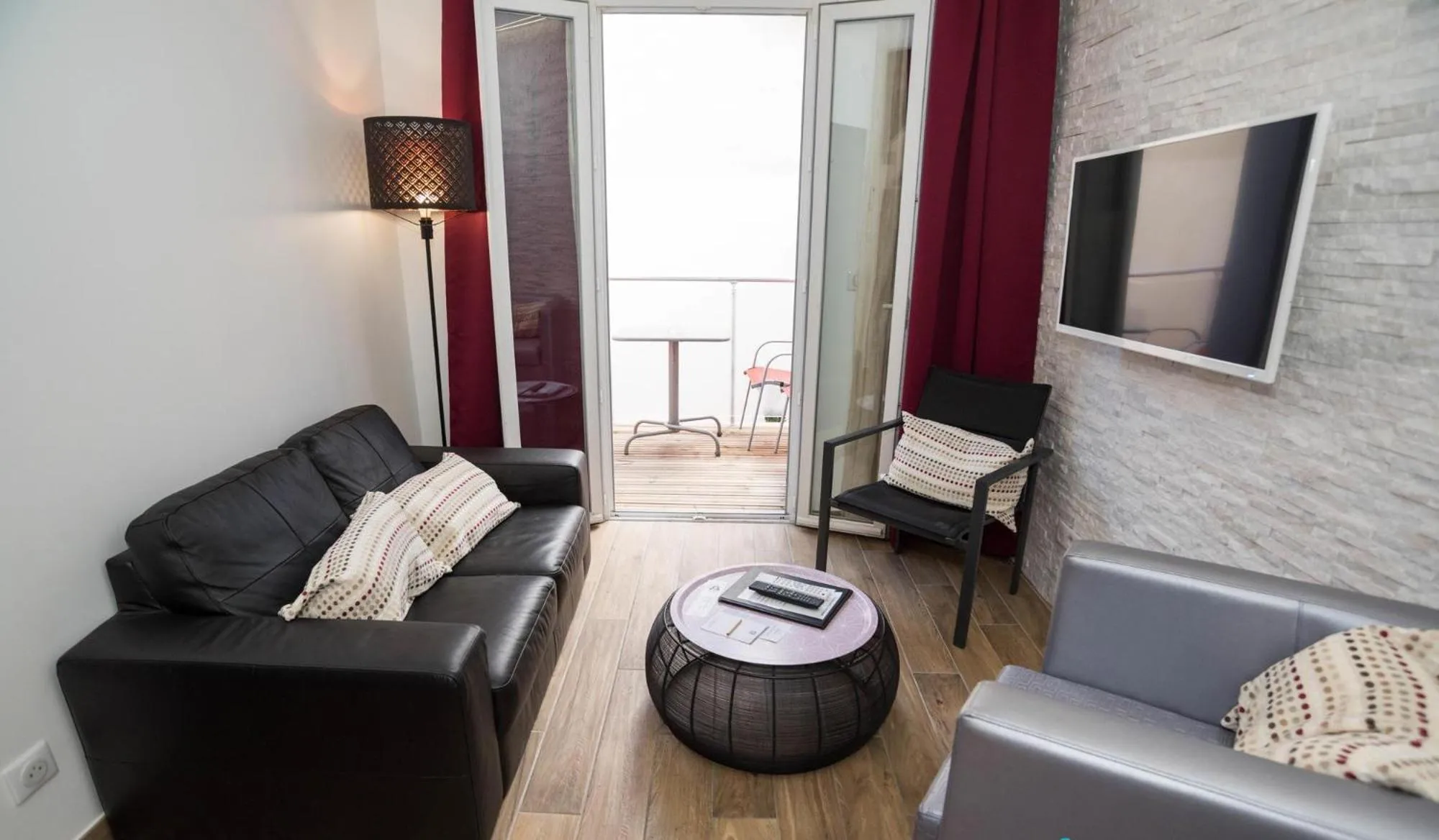 Seating area in Privilège Hôtel & Apparts Eurociel Centre Comédie