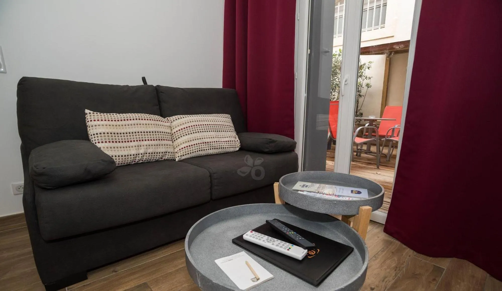 Seating area in Privilège Hôtel & Apparts Eurociel Centre Comédie