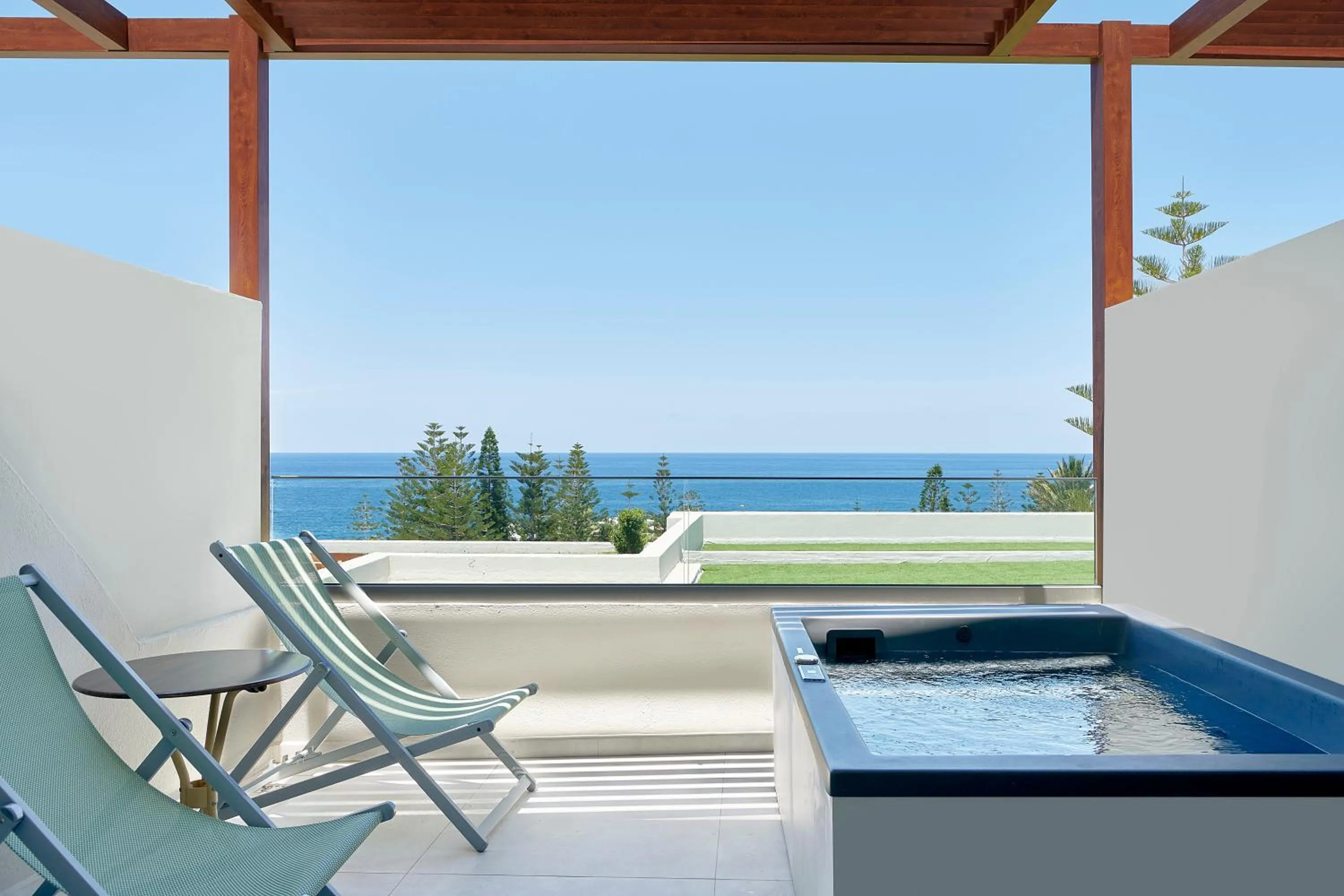 Balcony/Terrace in Iberostar Selection Creta Marine