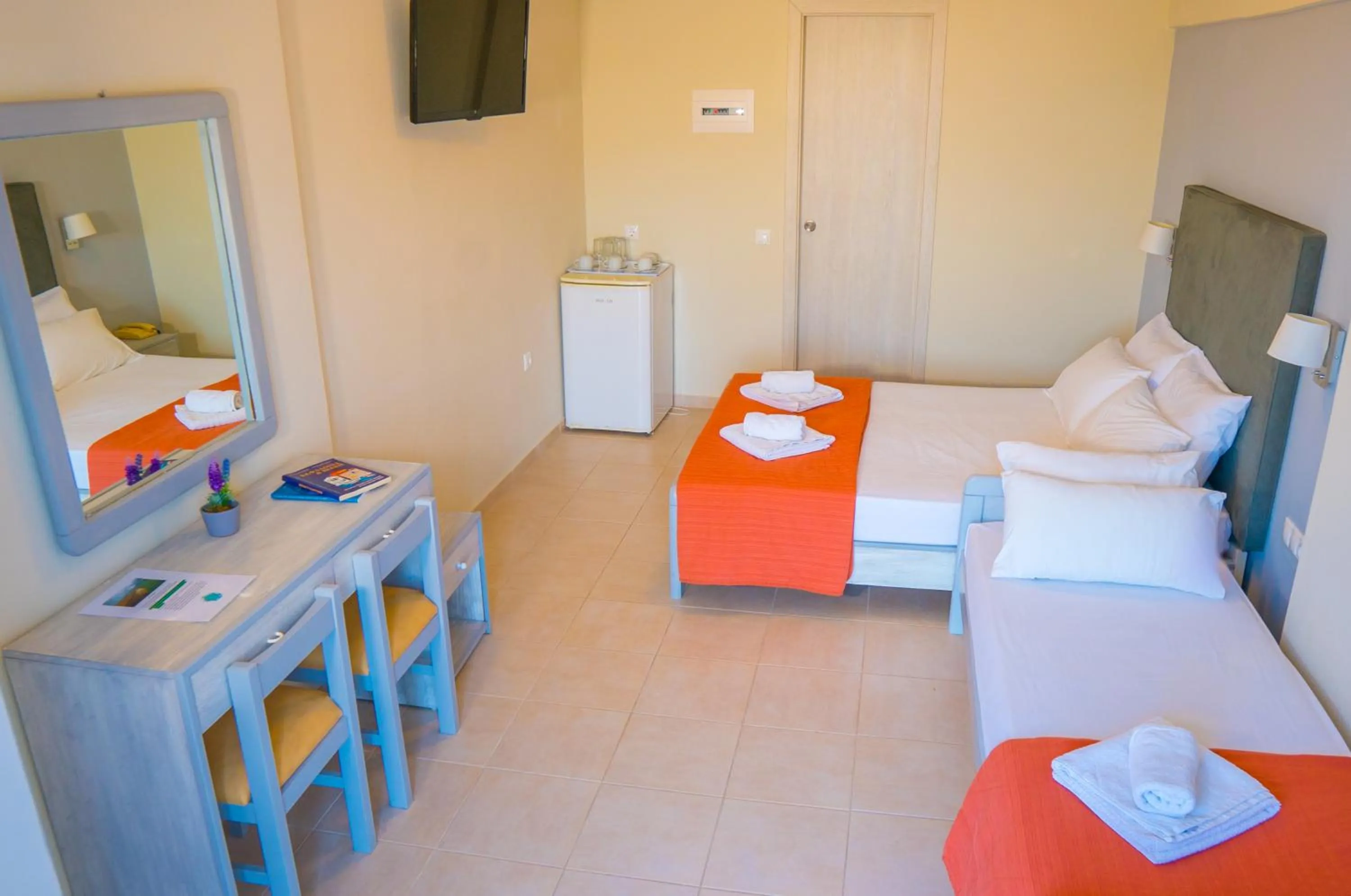 Bed in Palatino Hotel