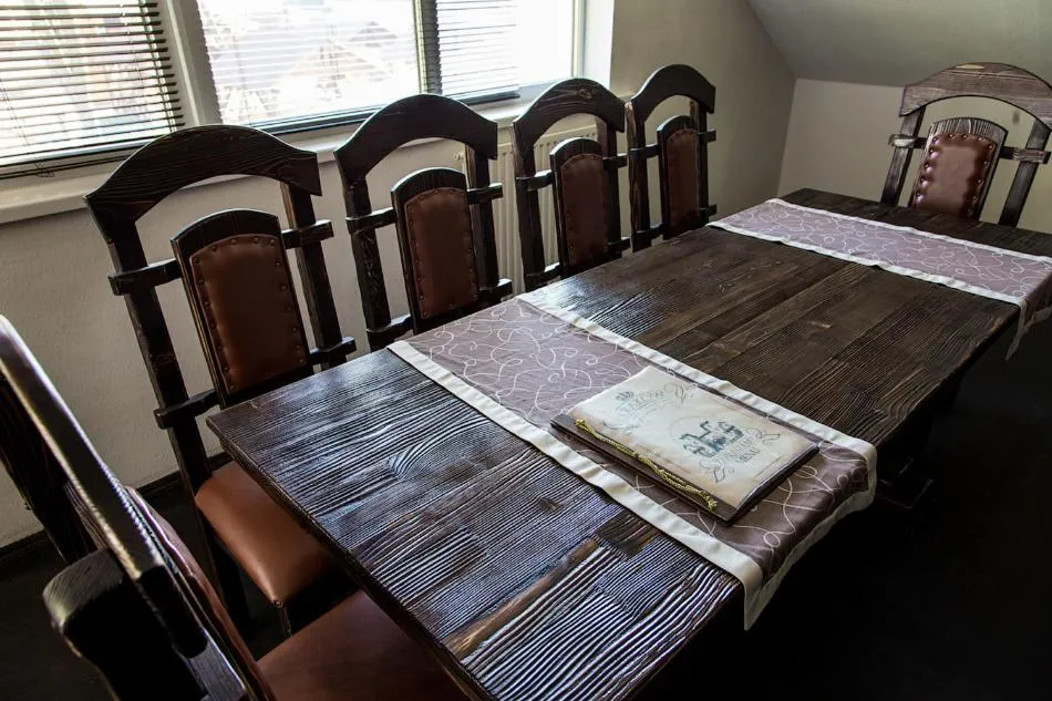 Dining area, Bed in Hotel Krakow