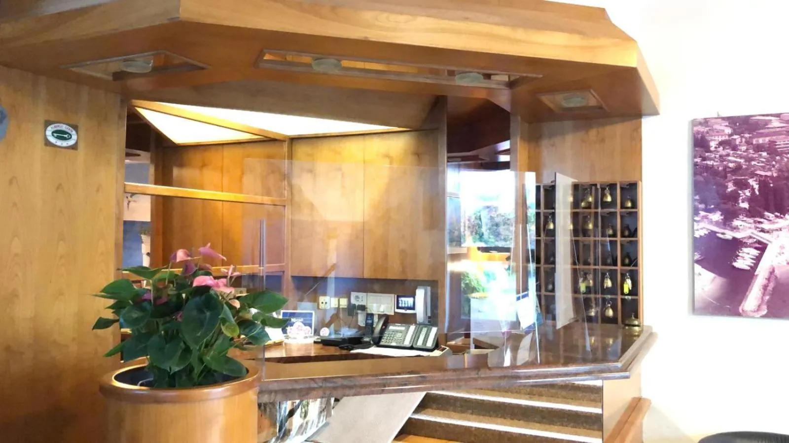 Lobby or reception in Hotel Garnì Villa Magnolia