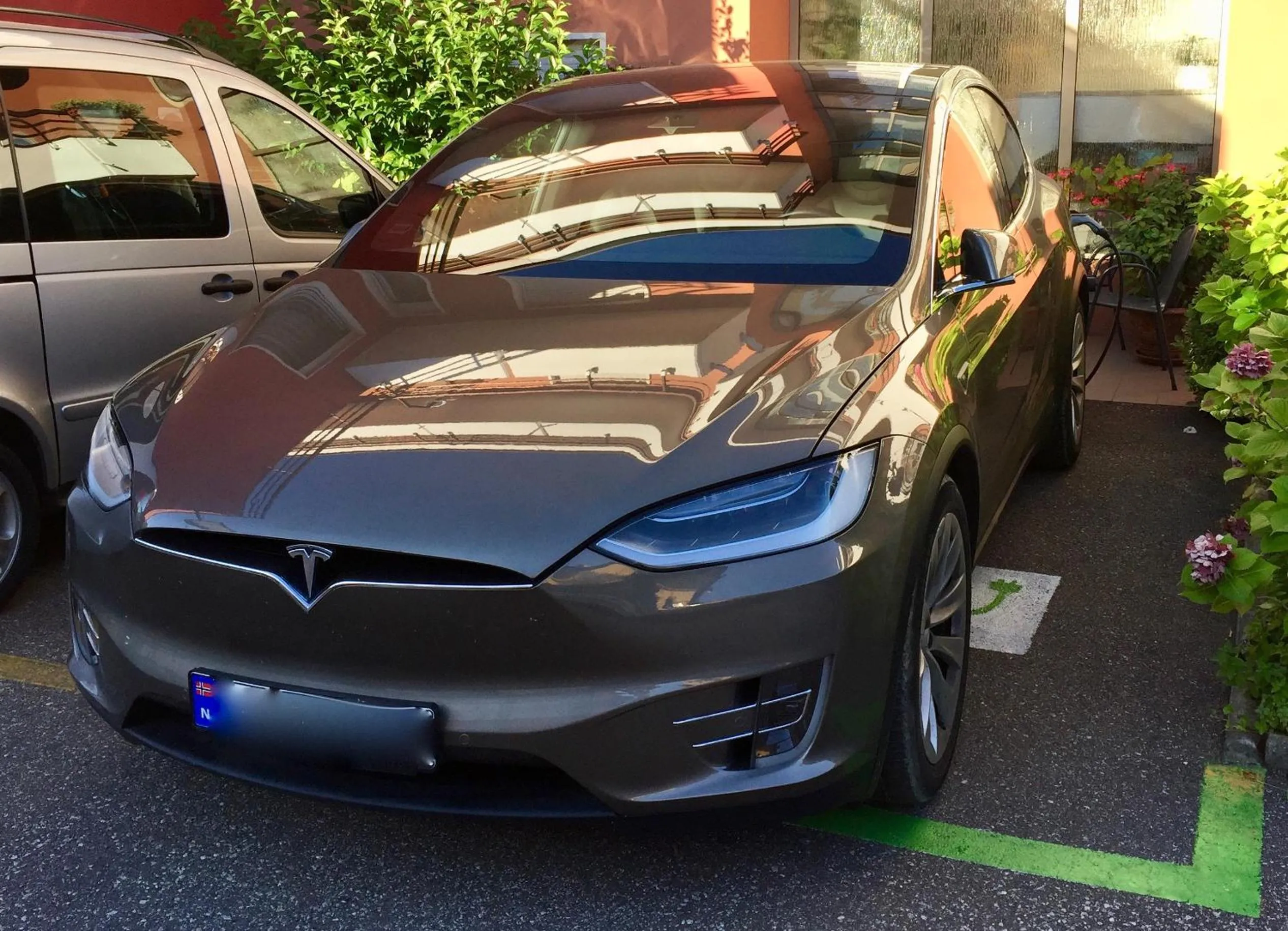 Property building in Hotel Garnì Villa Magnolia