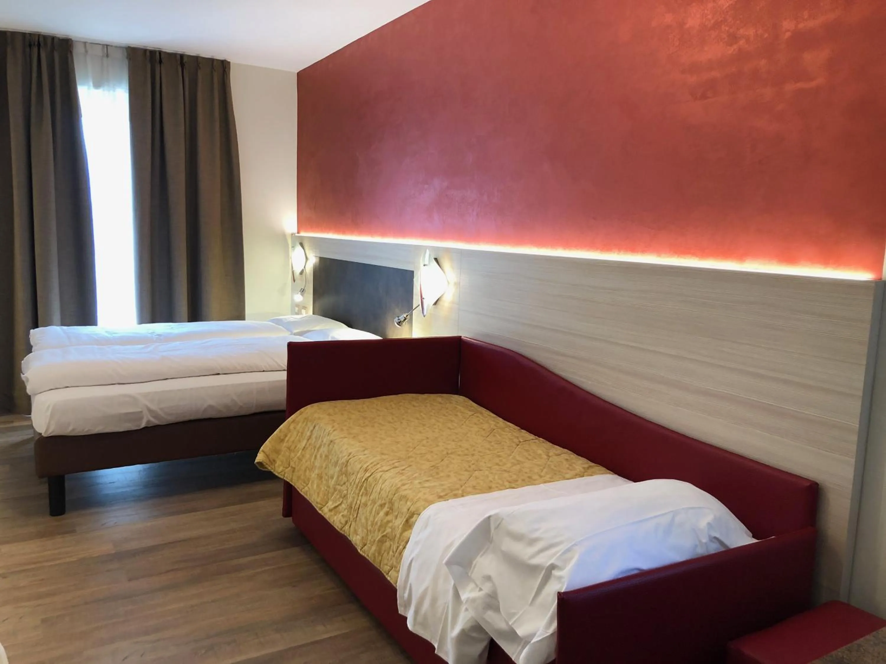 Bed in Hotel Garnì Villa Magnolia