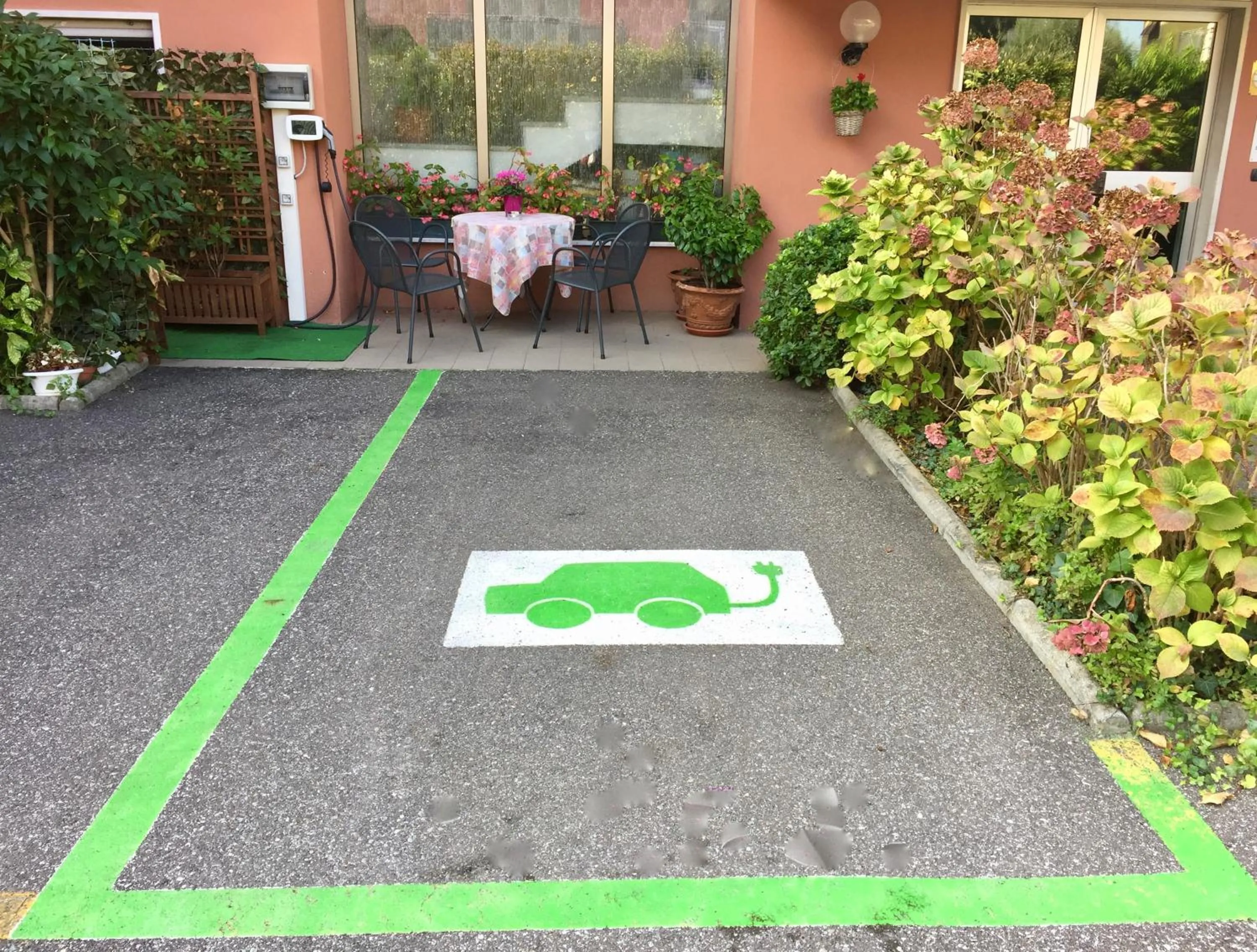 Area and facilities in Hotel Garnì Villa Magnolia