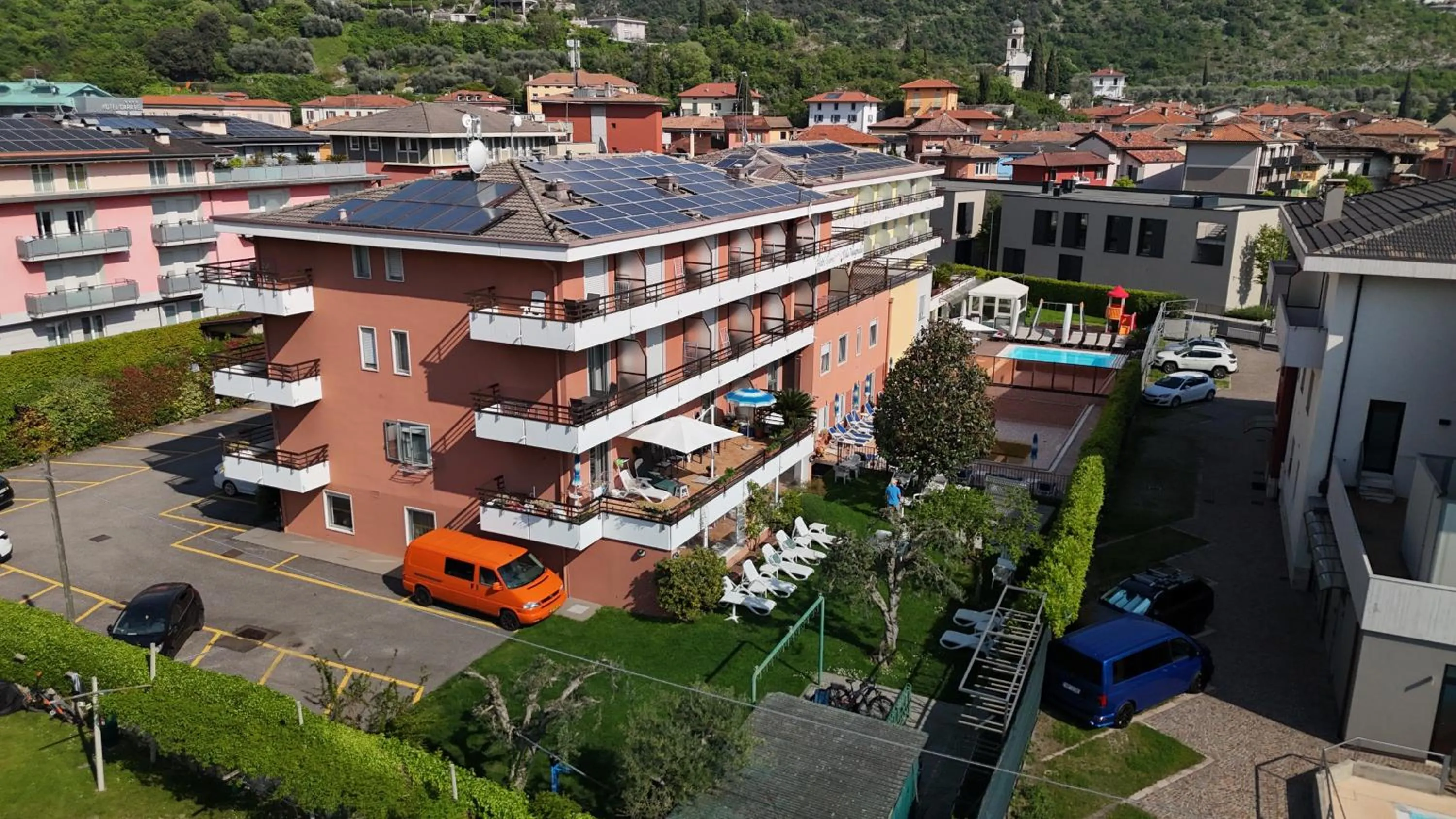 Garden in Hotel Garnì Villa Magnolia