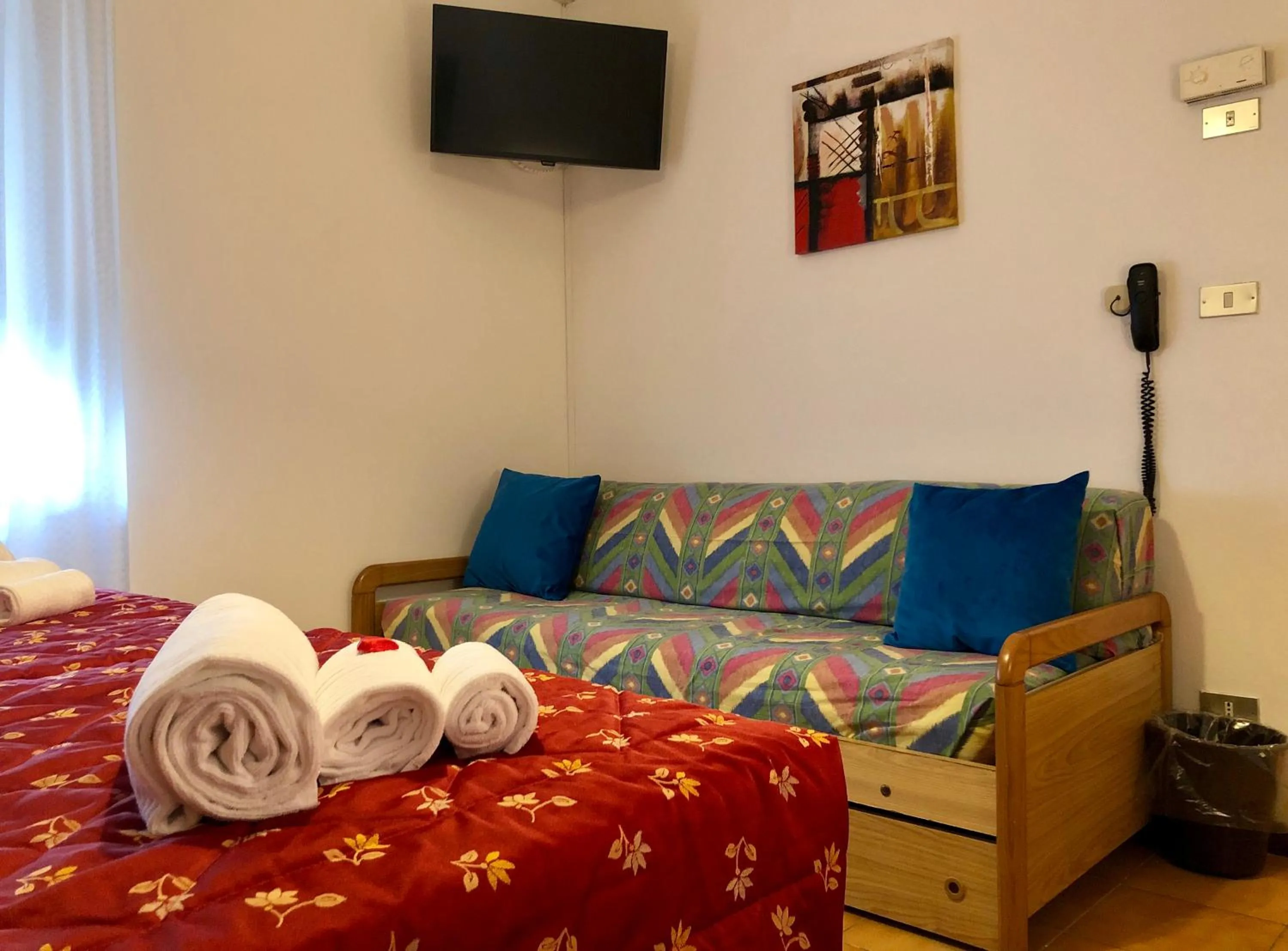 Bed in Hotel Garnì Villa Magnolia