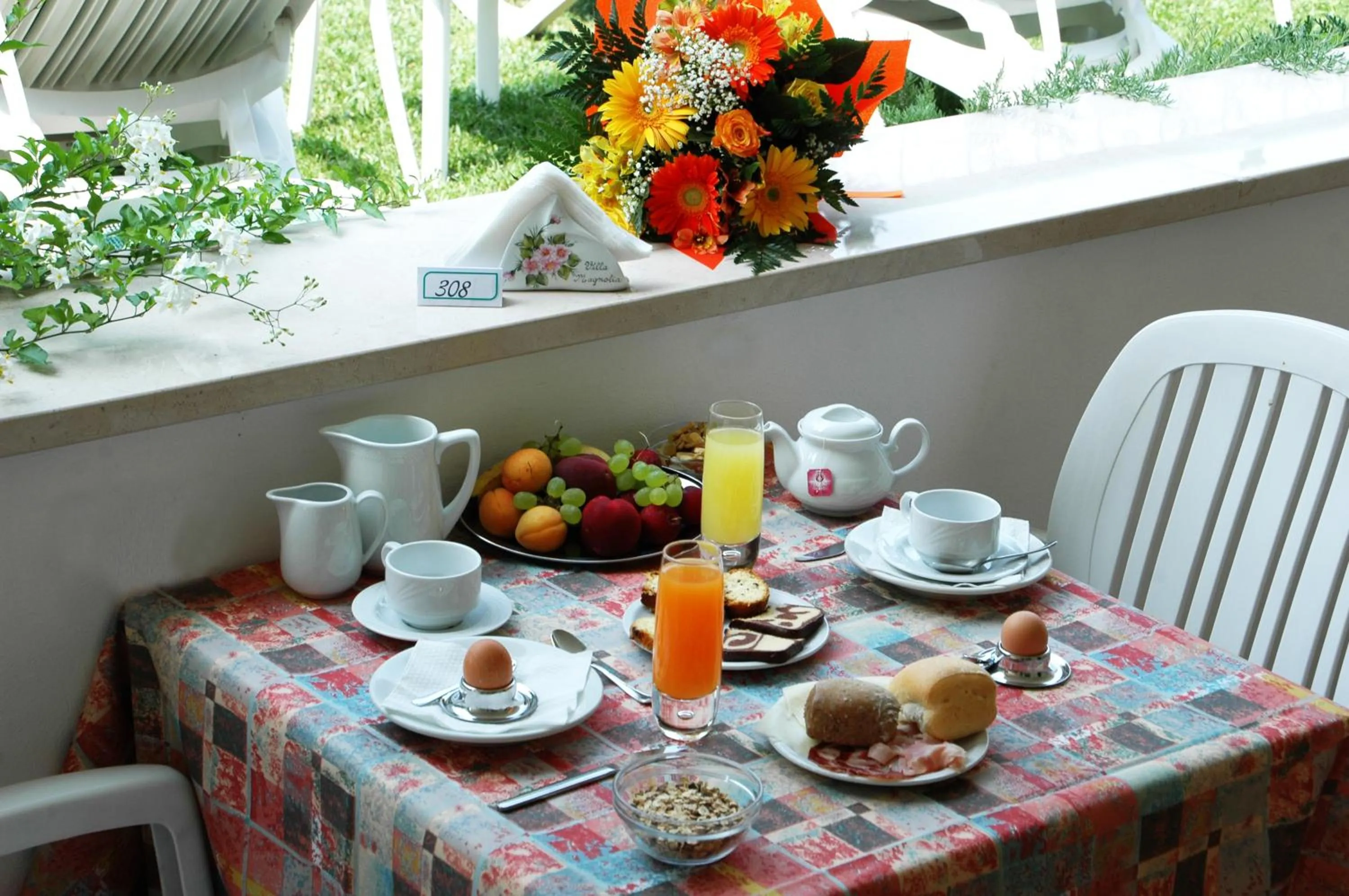 Breakfast in Hotel Garnì Villa Magnolia