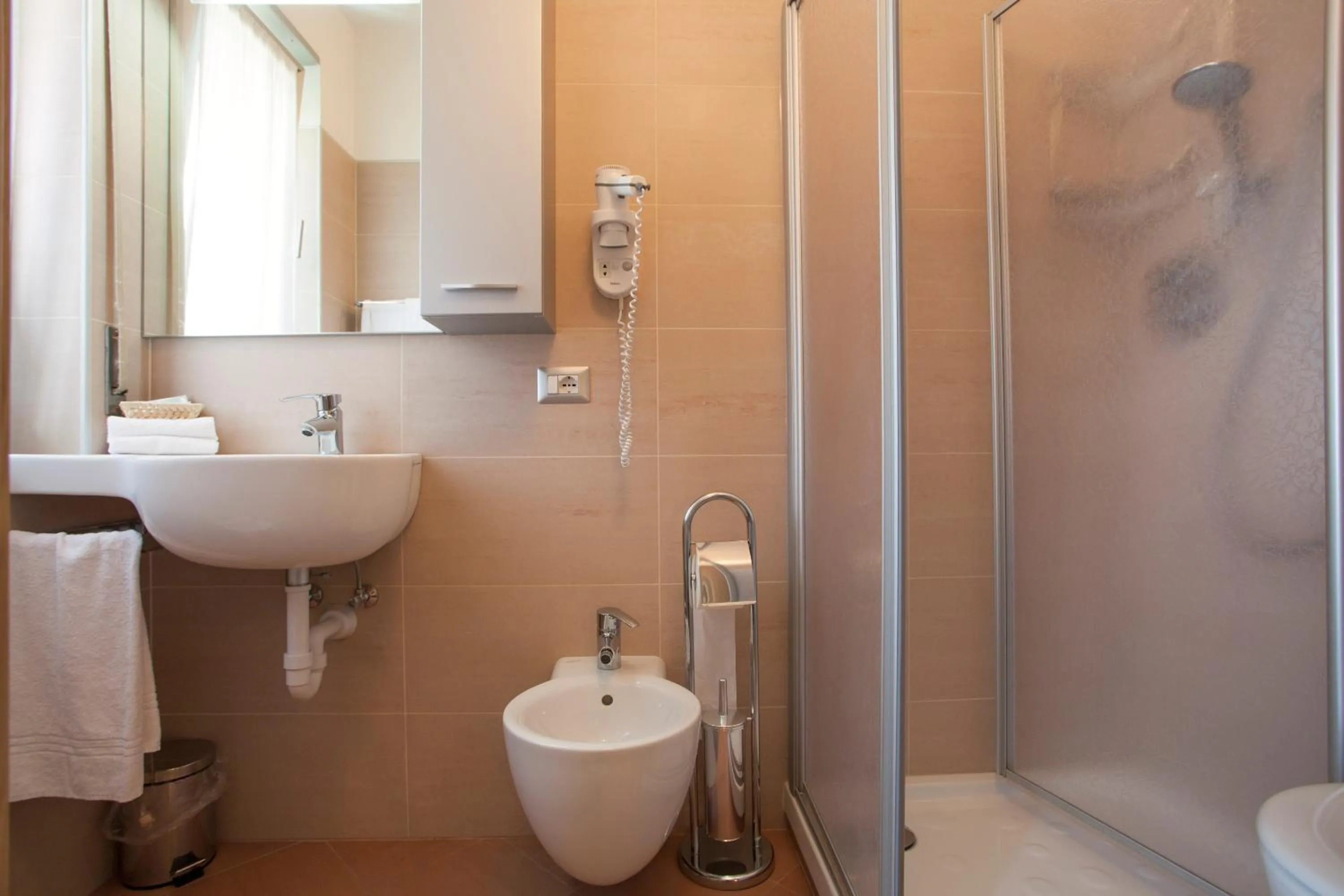 Shower in Hotel Garnì Villa Magnolia