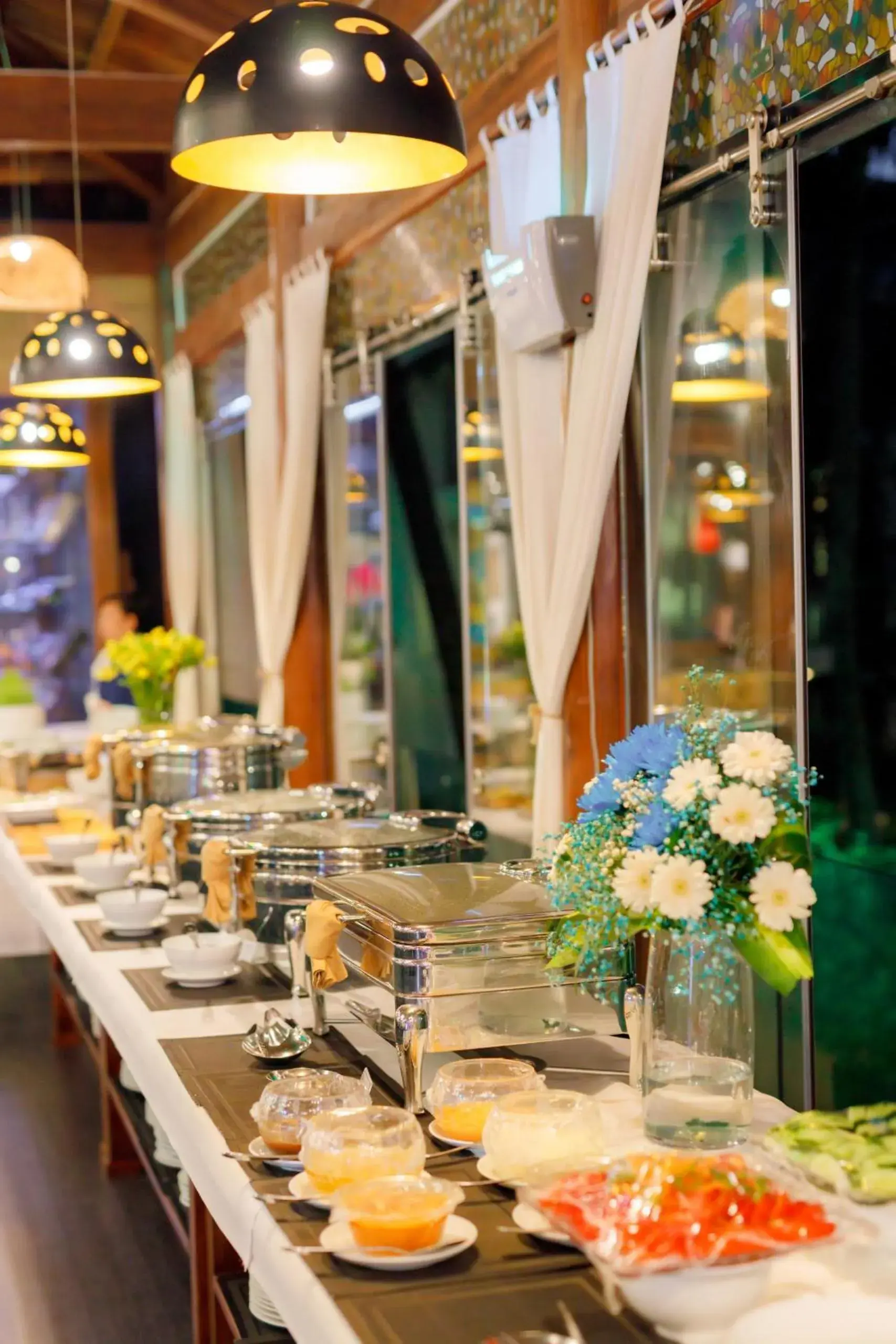 Breakfast in Villa Del Sol Beach Resort & Spa Breakfast in Villa Del Sol Beach Resort & Spa