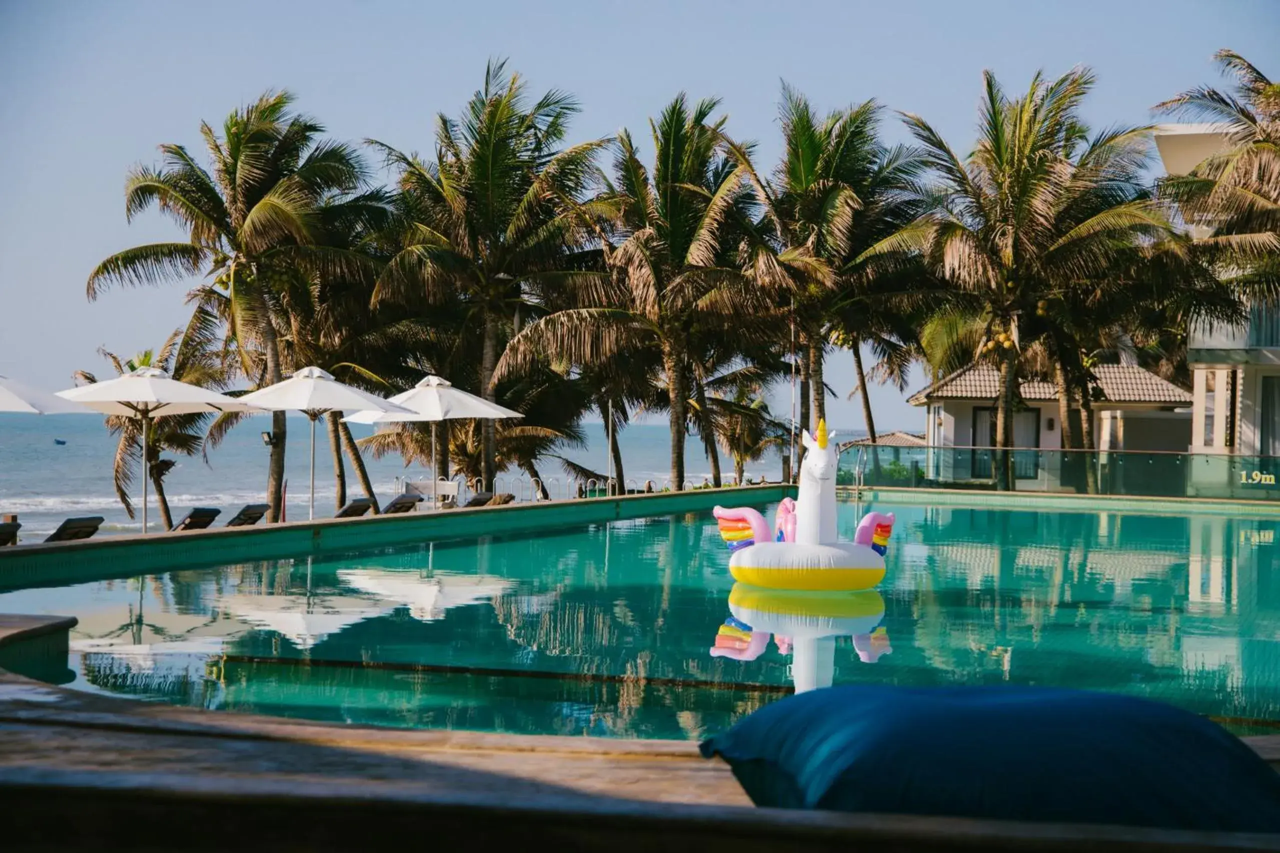 Swimming pool in Villa Del Sol Beach Resort & Spa Swimming pool in Villa Del Sol Beach Resort & Spa