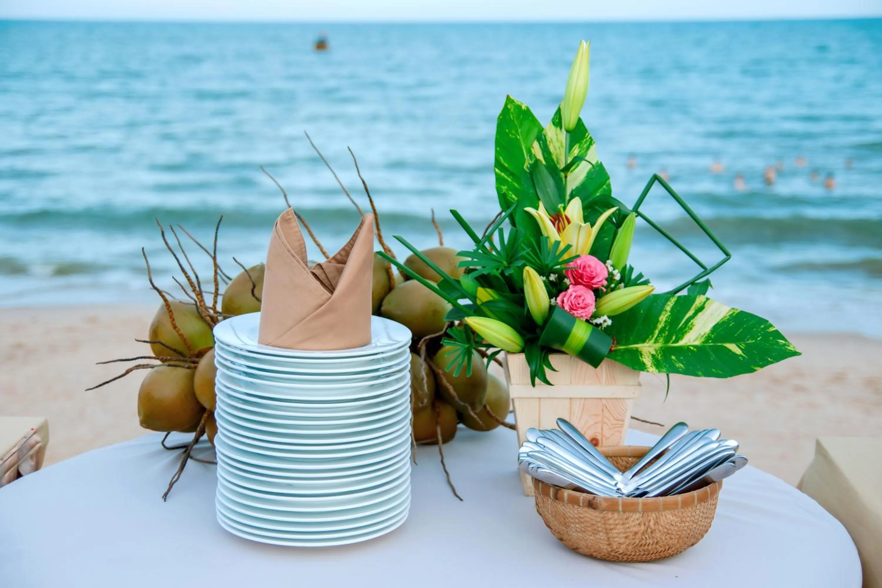 BBQ facilities in Villa Del Sol Beach Resort & Spa