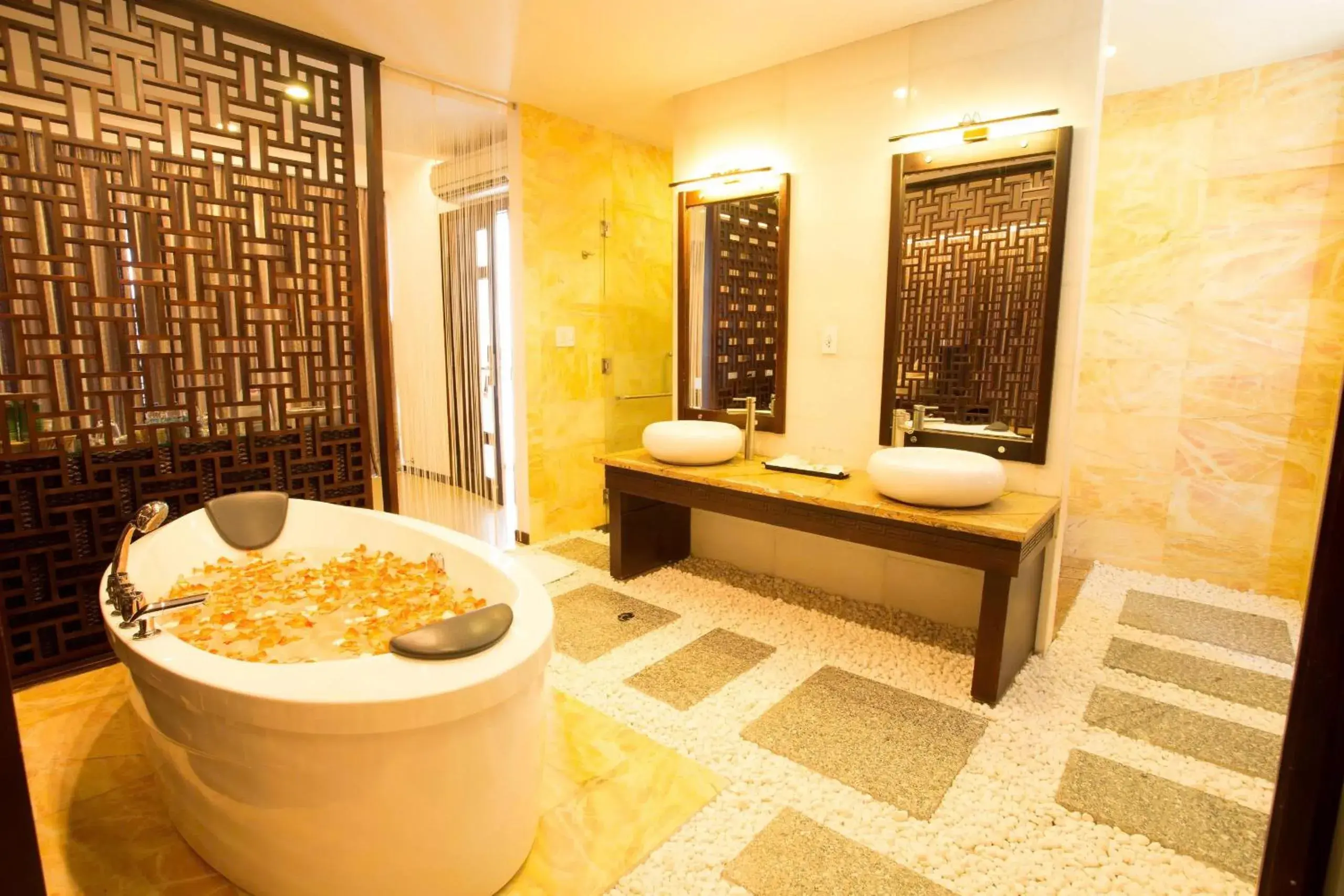 Bathroom in Villa Del Sol Beach Resort & Spa Bathroom in Villa Del Sol Beach Resort & Spa