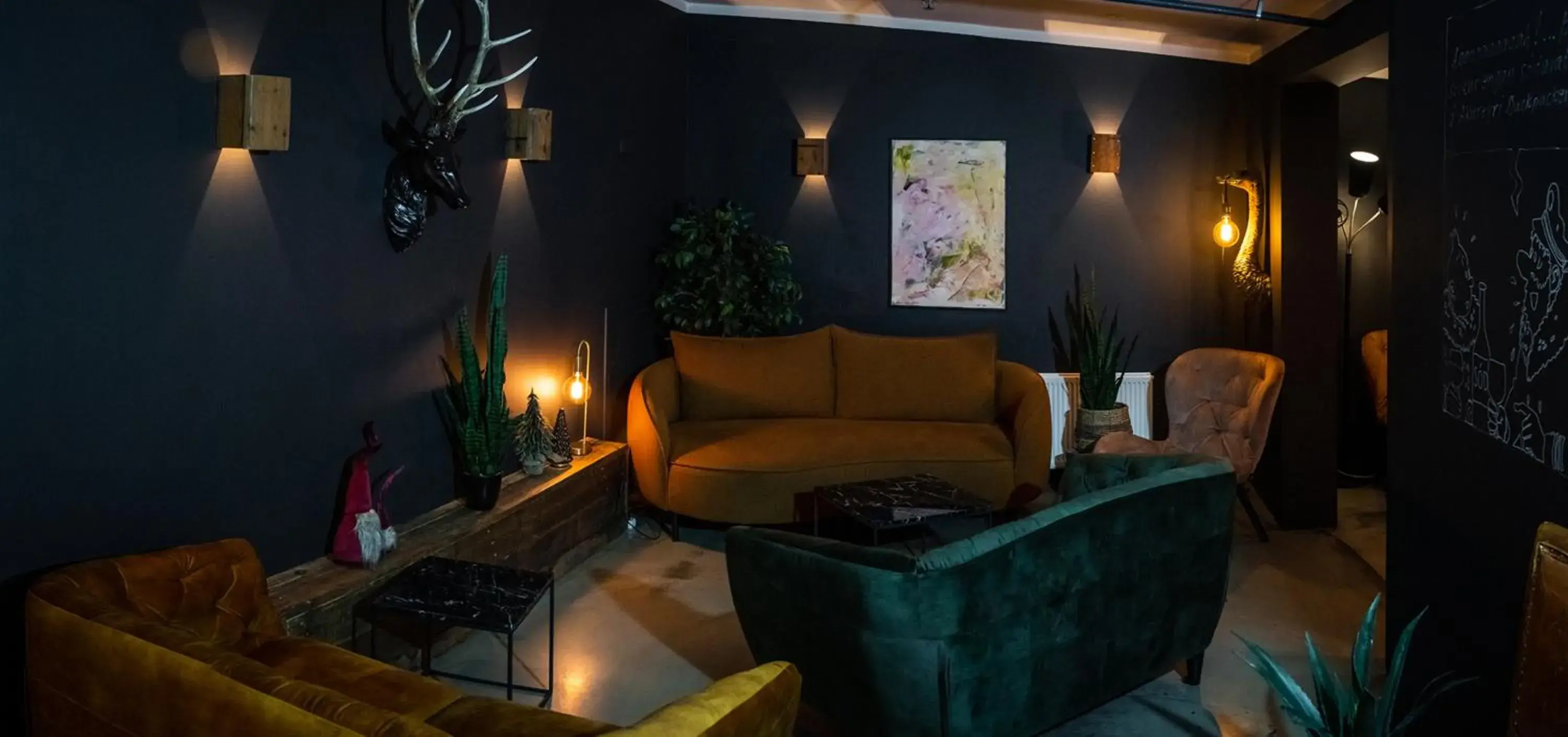 Living room in Akureyri Backpackers Living room in Akureyri Backpackers