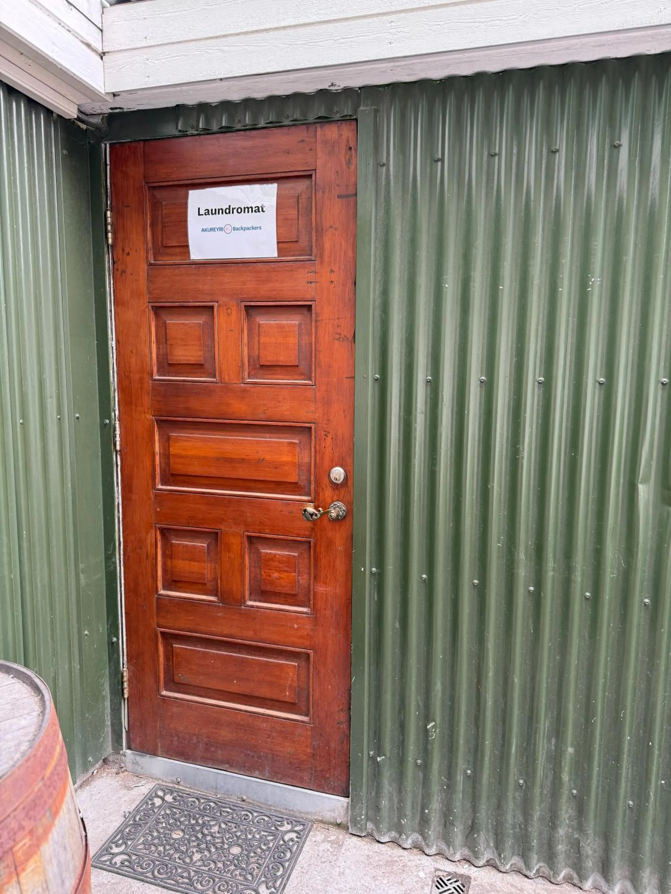 laundry in Akureyri Backpackers