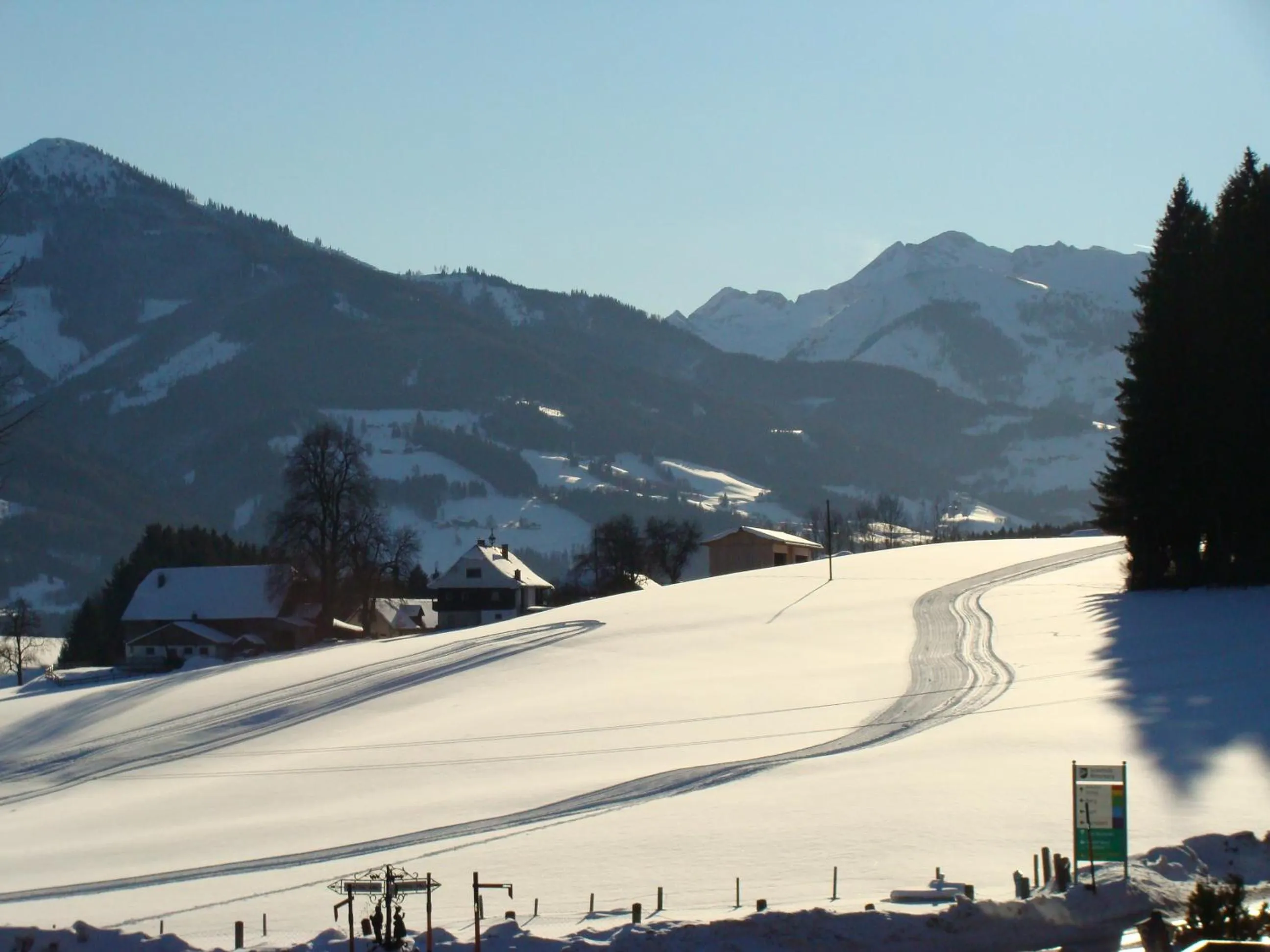 Winter in Landhotel Häuserl im Wald