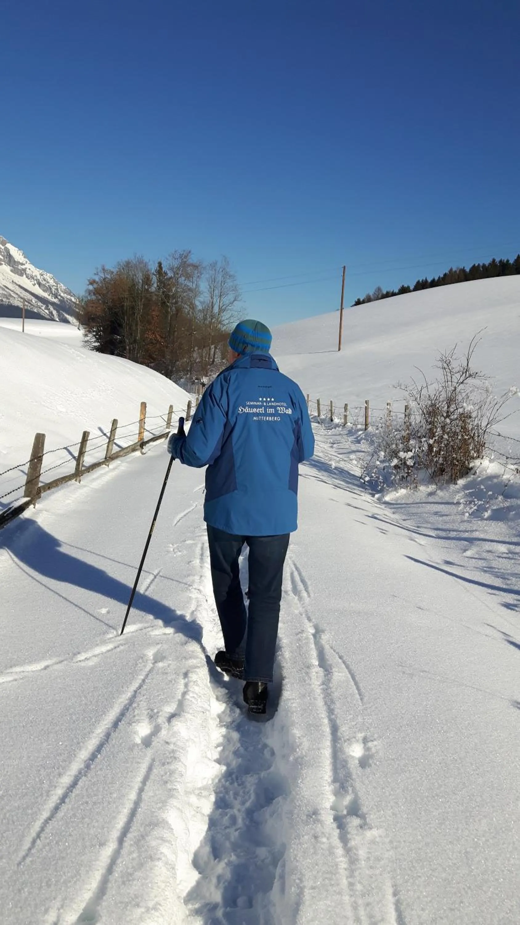 Winter in Landhotel Häuserl im Wald