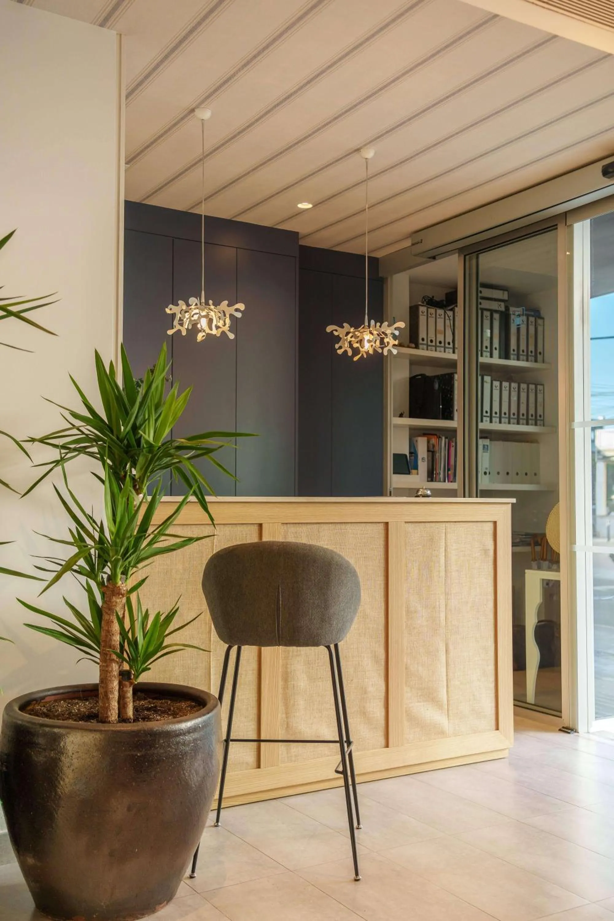 Lobby or reception in Mar Calma Hotel