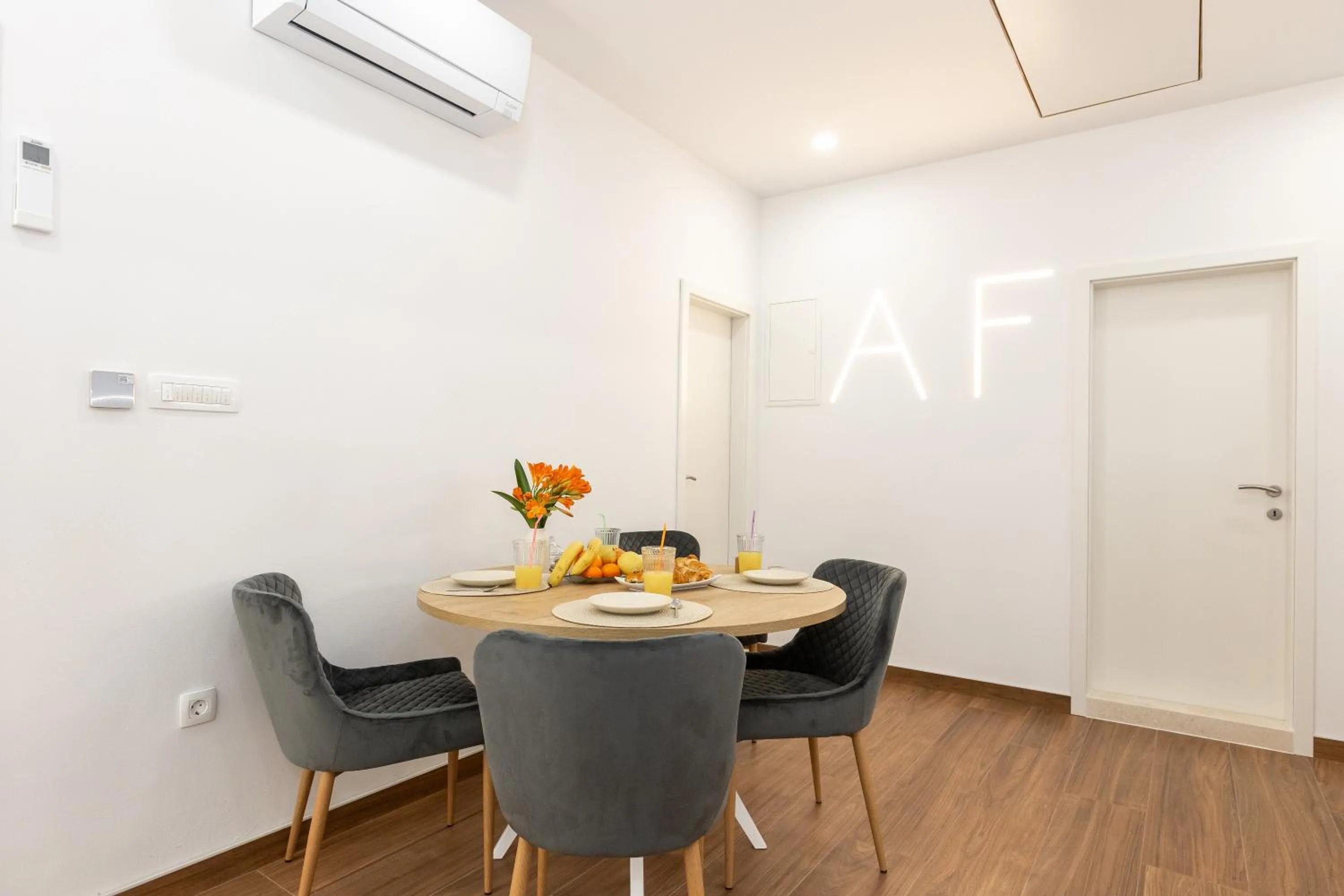Dining area in Apartment Flora