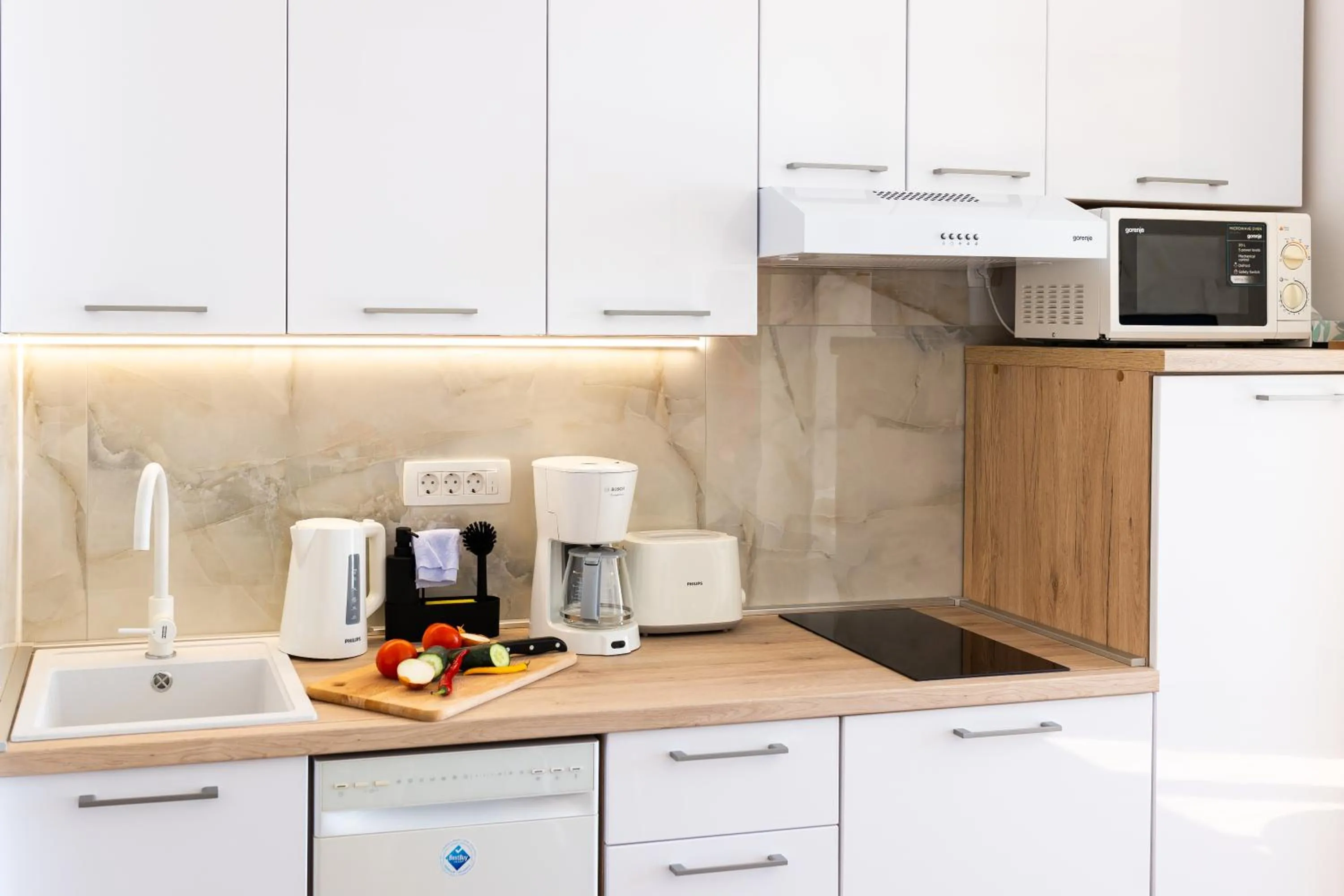 Coffee/tea facilities in Apartment Flora