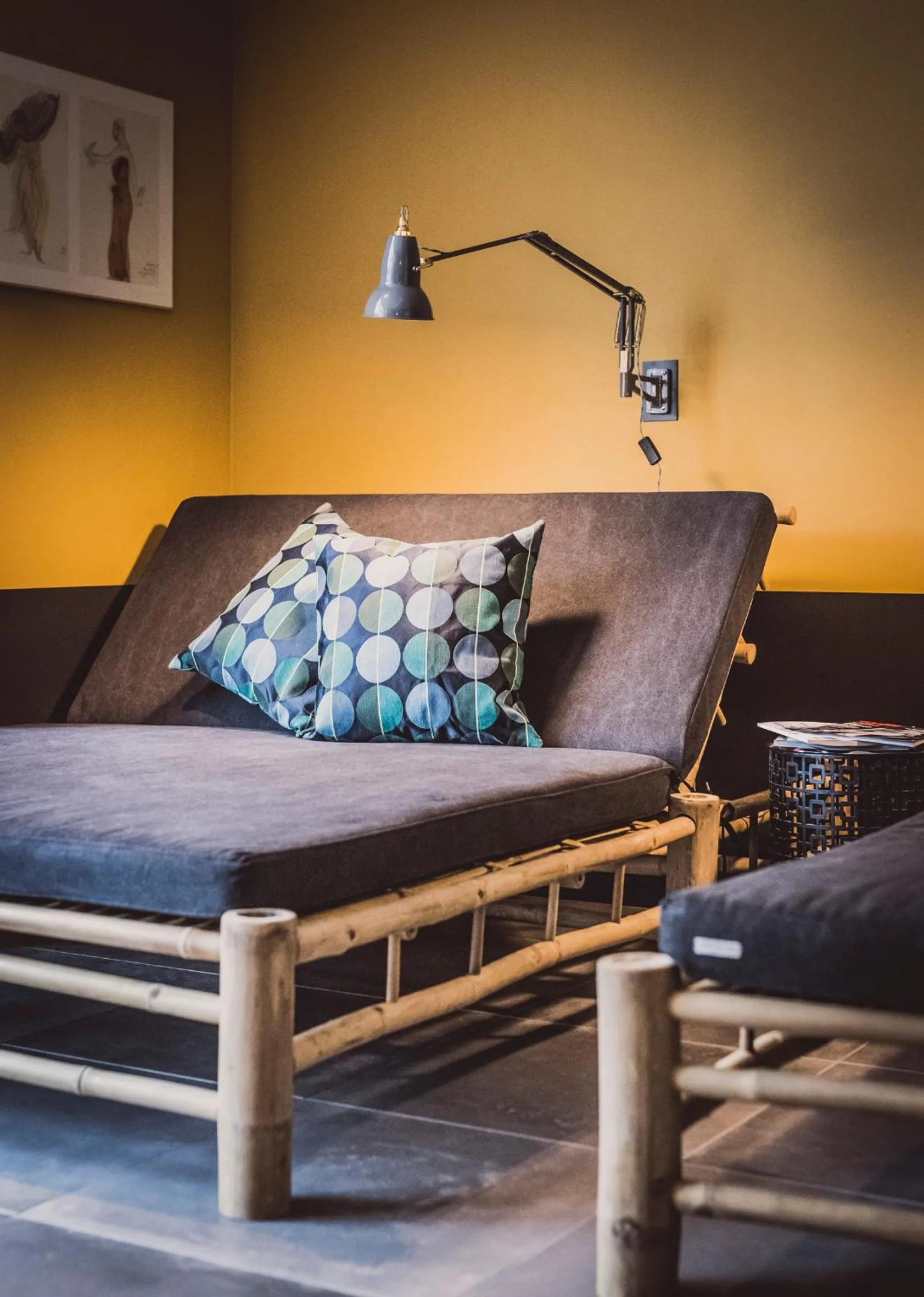 Spa and wellness centre/facilities, Bed in Henri Hotel Düsseldorf Downtown