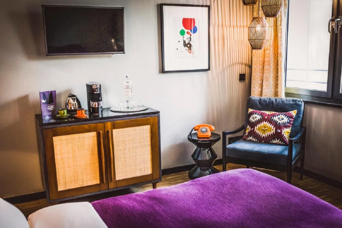 Bedroom, Bed in Henri Hotel Düsseldorf Downtown