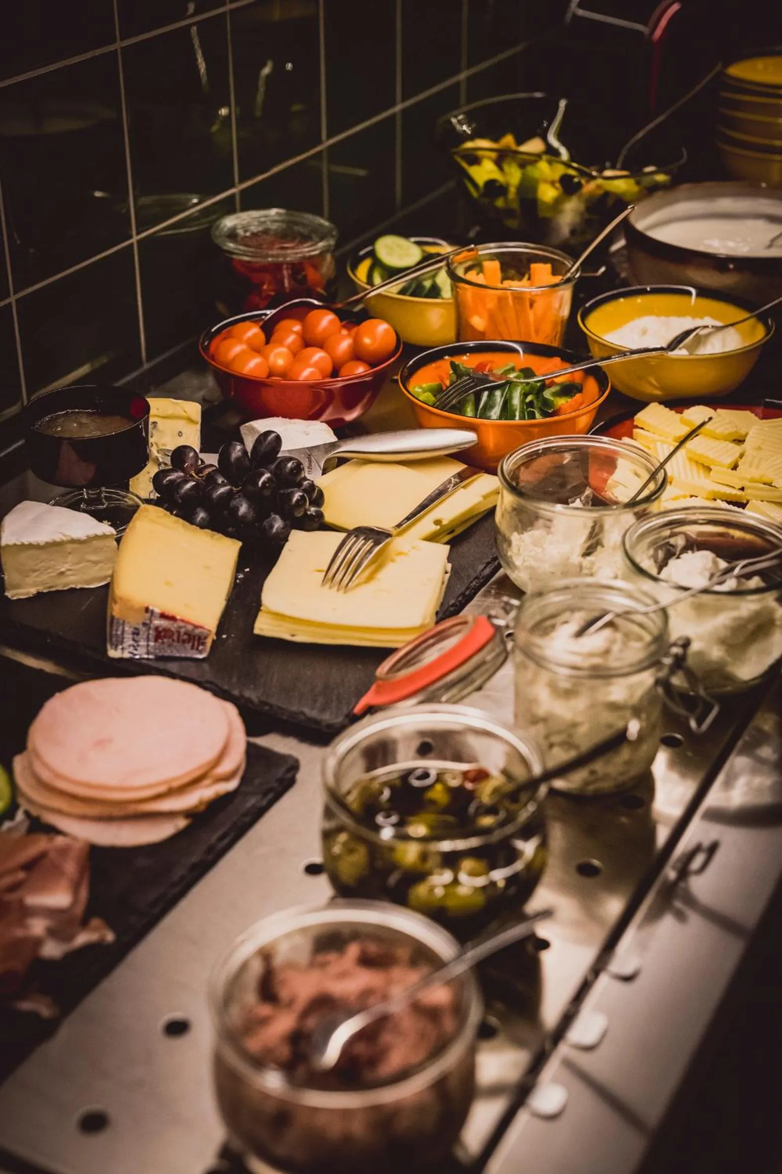 Dinner in Henri Hotel Düsseldorf Downtown