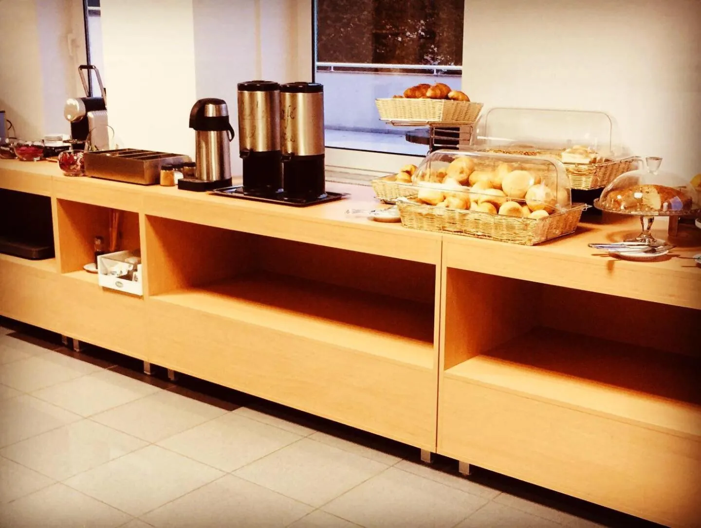 Continental breakfast in Hotel Europa