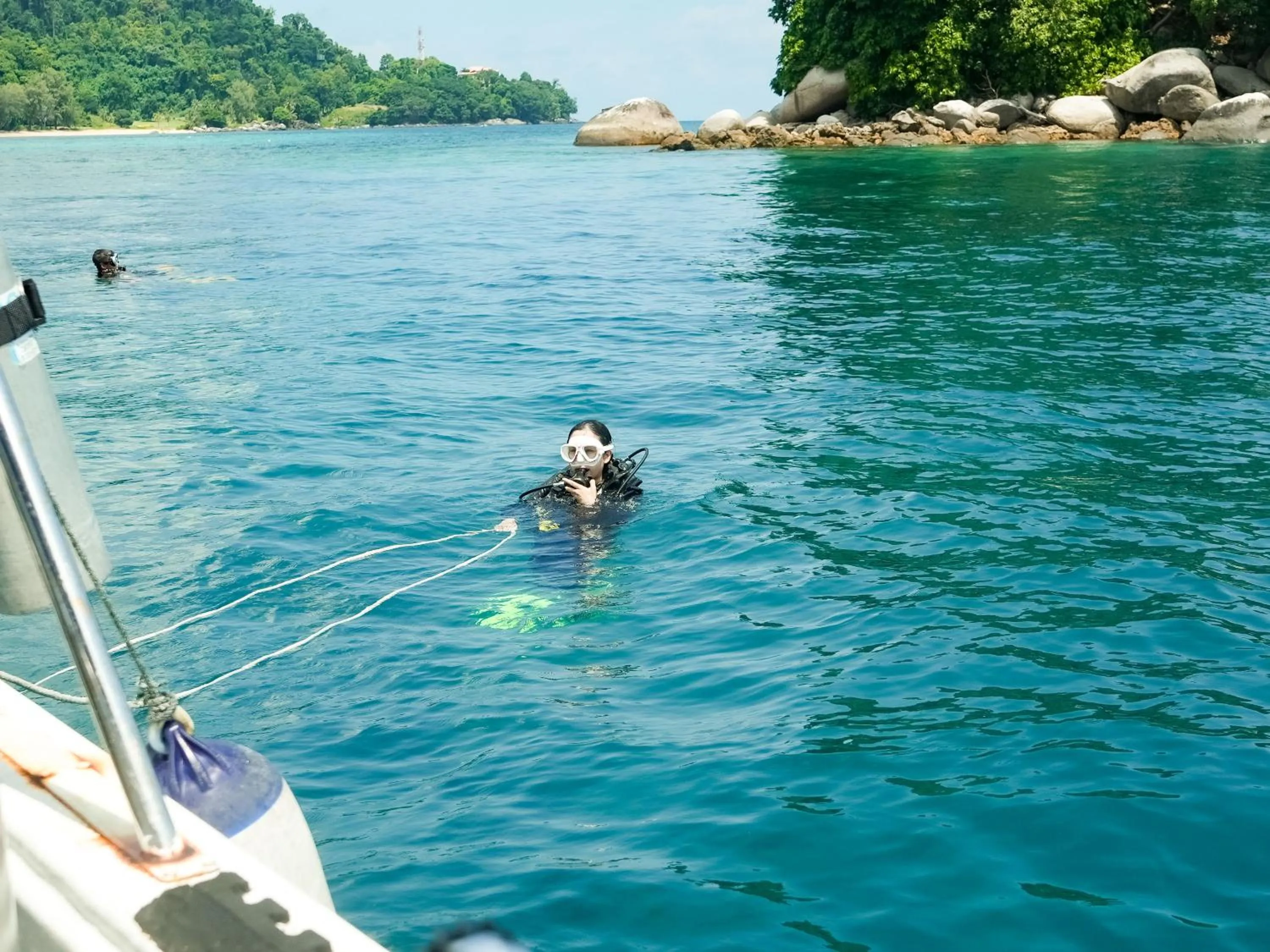 Diving in Impian Inn