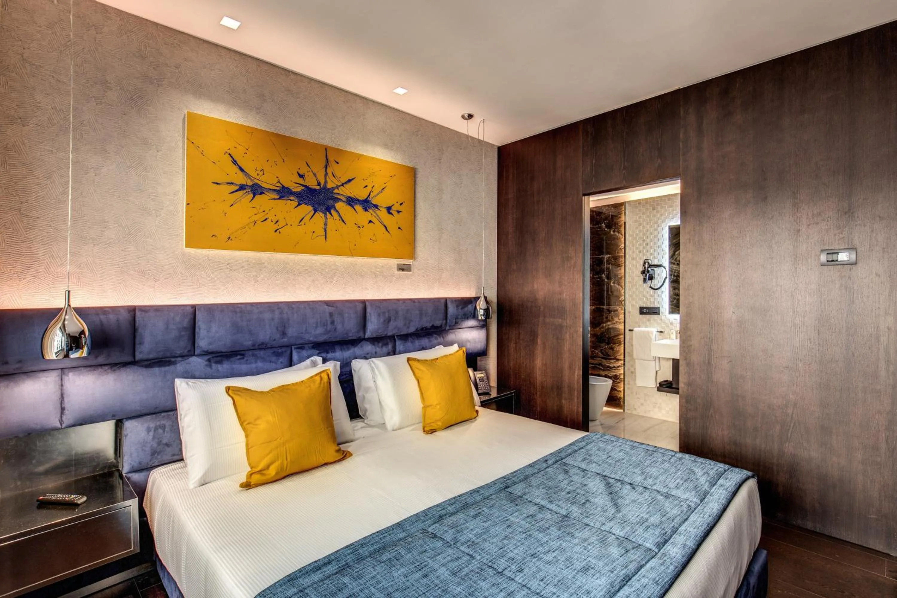 Photo of the whole room, Bed in Prassede Palace Hotel