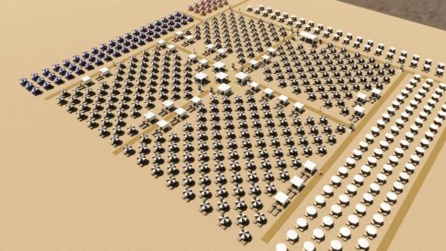 Beach in Hotel Astoria