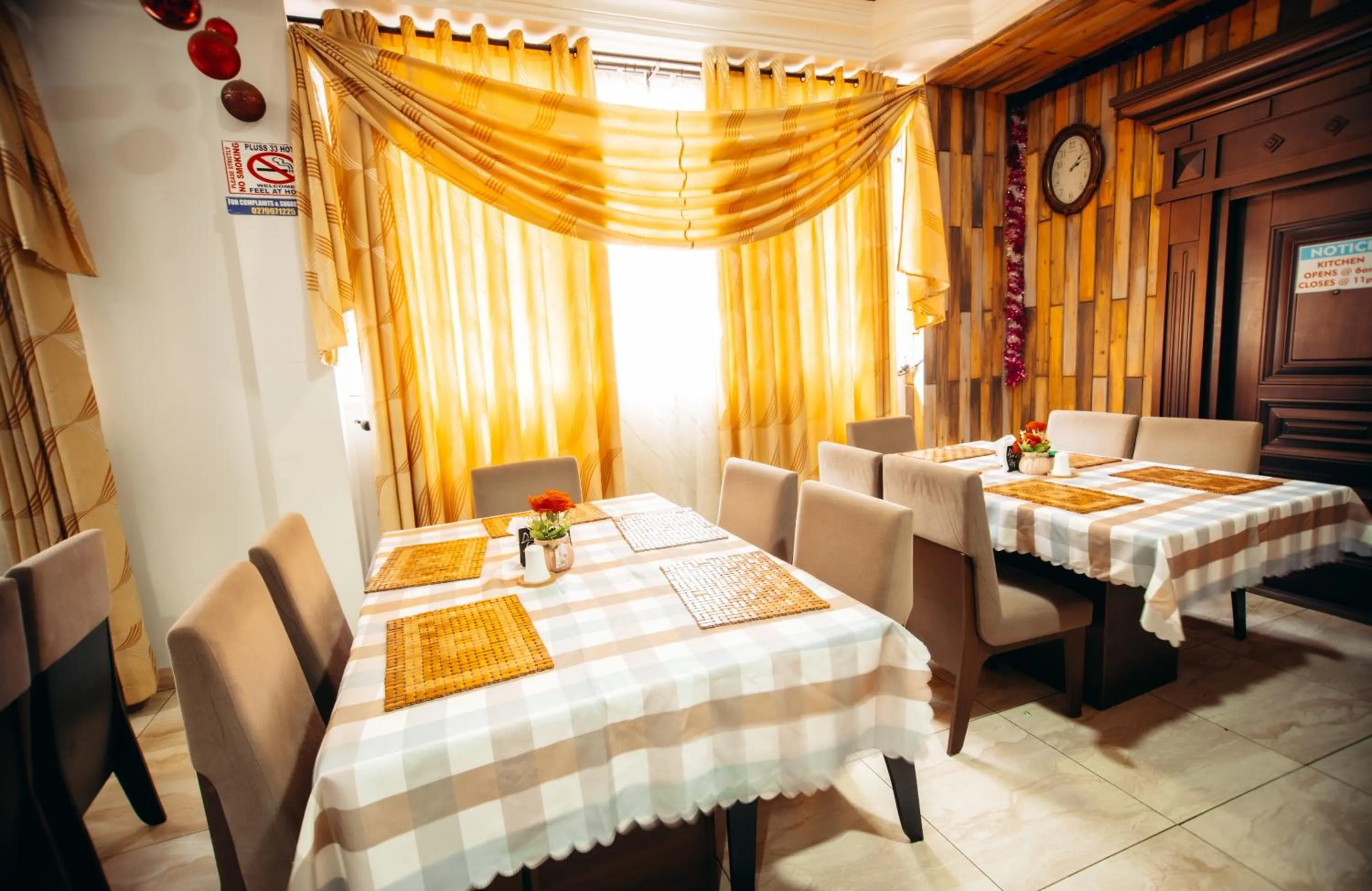 Bed in PLUS 33 HOTEL