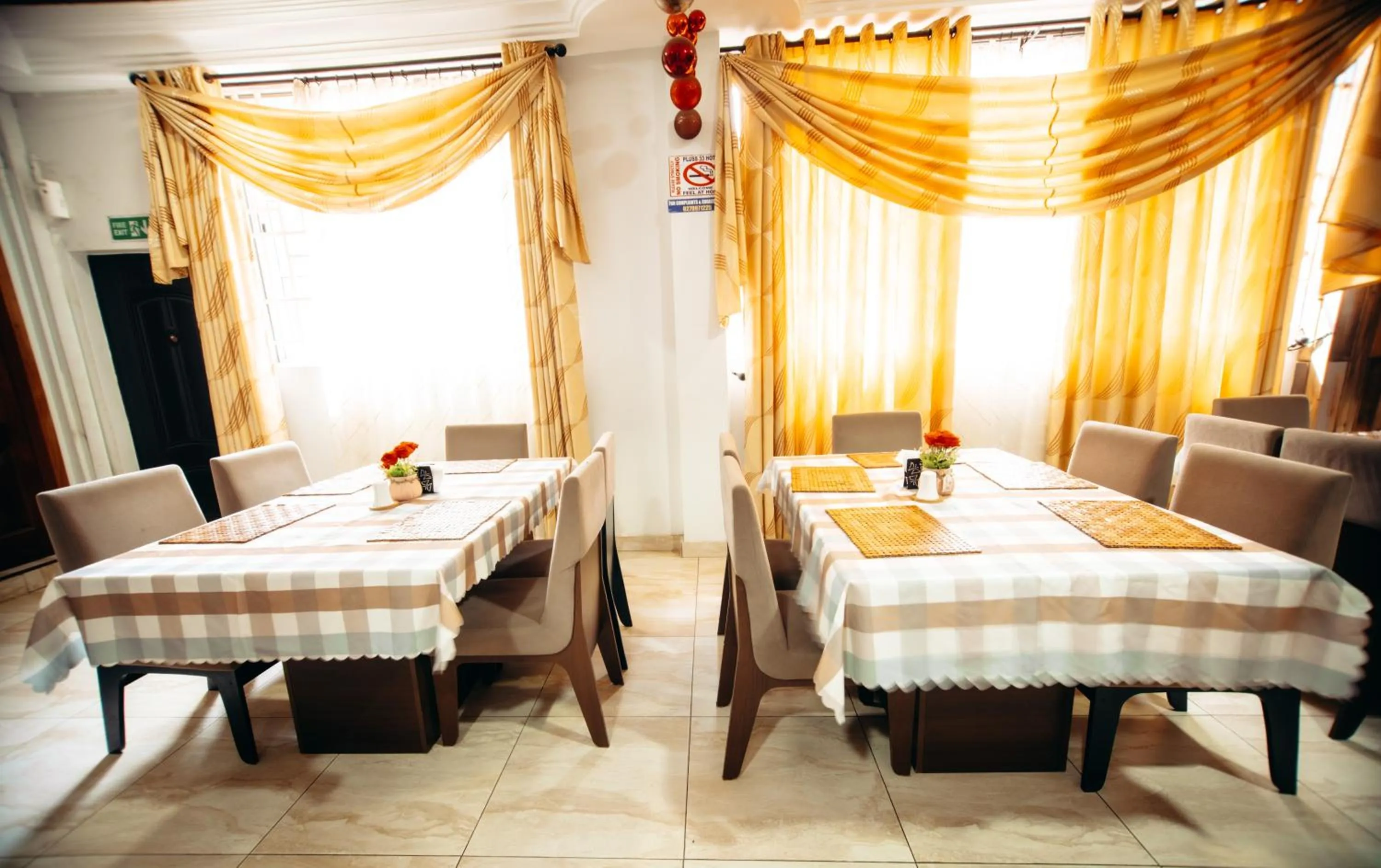 Bed in PLUS 33 HOTEL