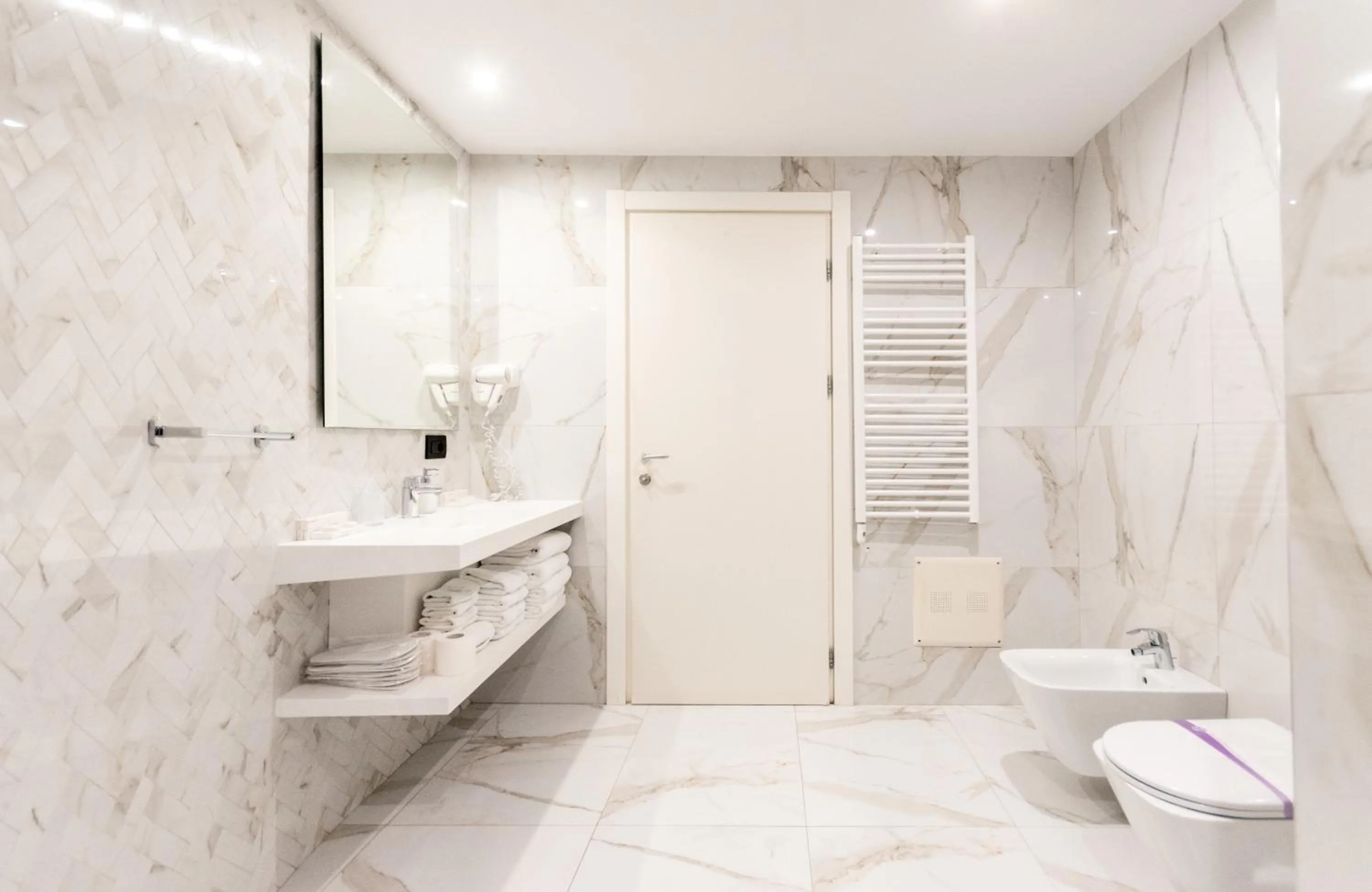 Toilet in Yacht Hotel