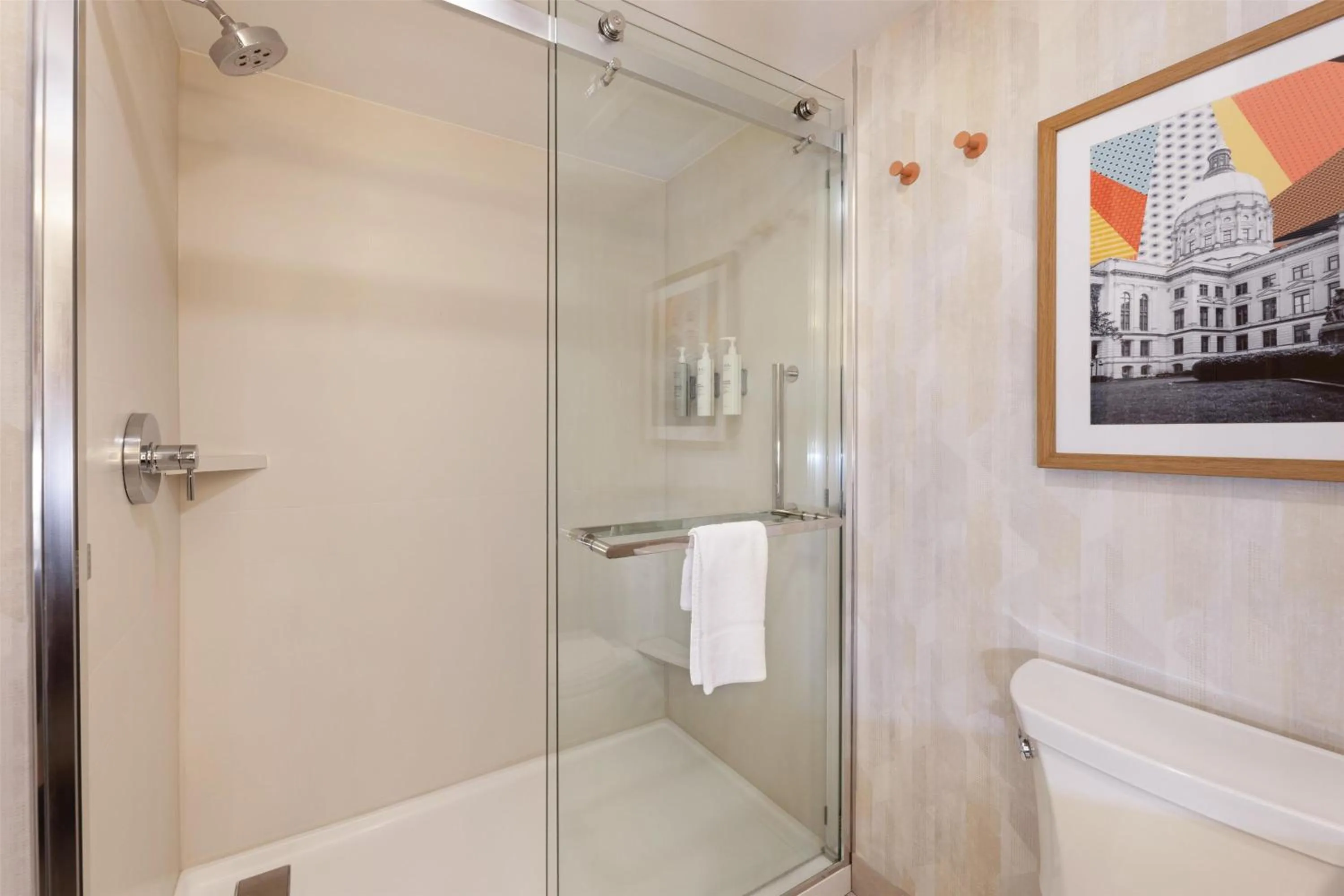 Bathroom in Hampton Inn Lawrenceville Duluth