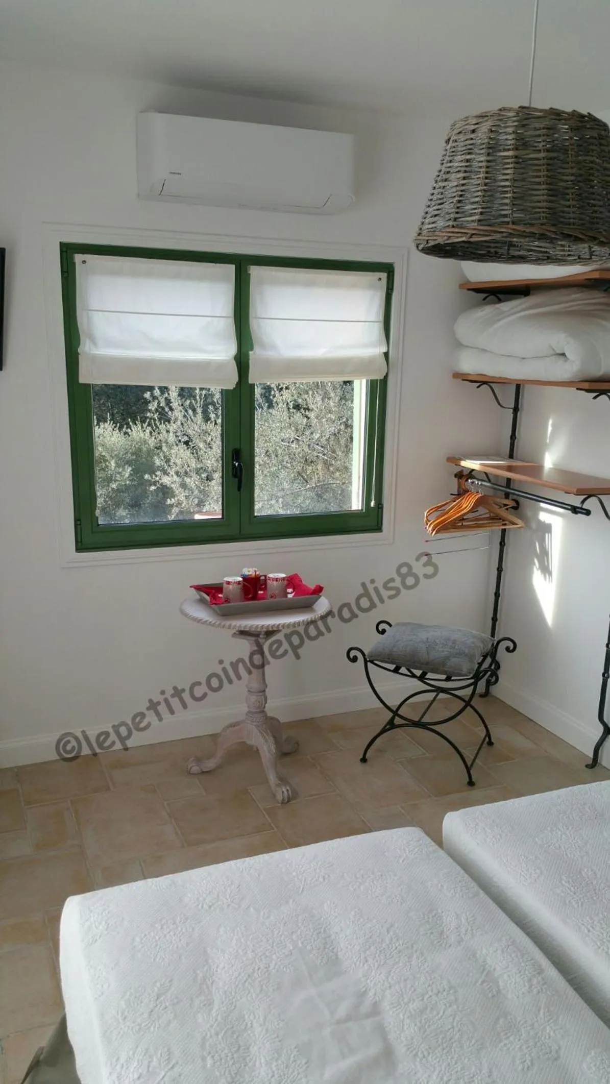 Bed in Le Petit Coin de Paradis